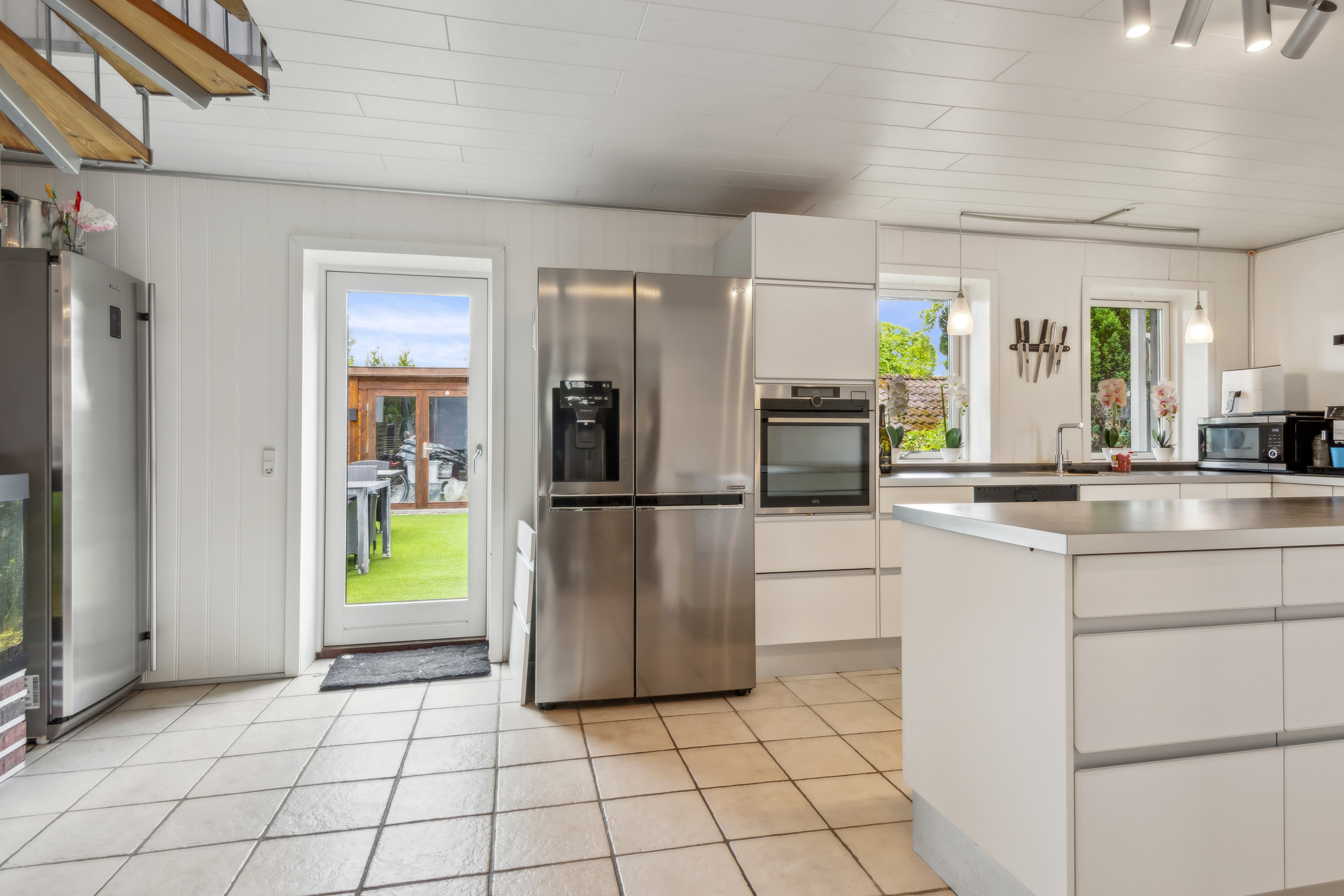 Fremhævet køkken billede i fuldskærmstilstand. Billede af Vinderupvej 1, Nørre Tranders , 9220 Aalborg Øst