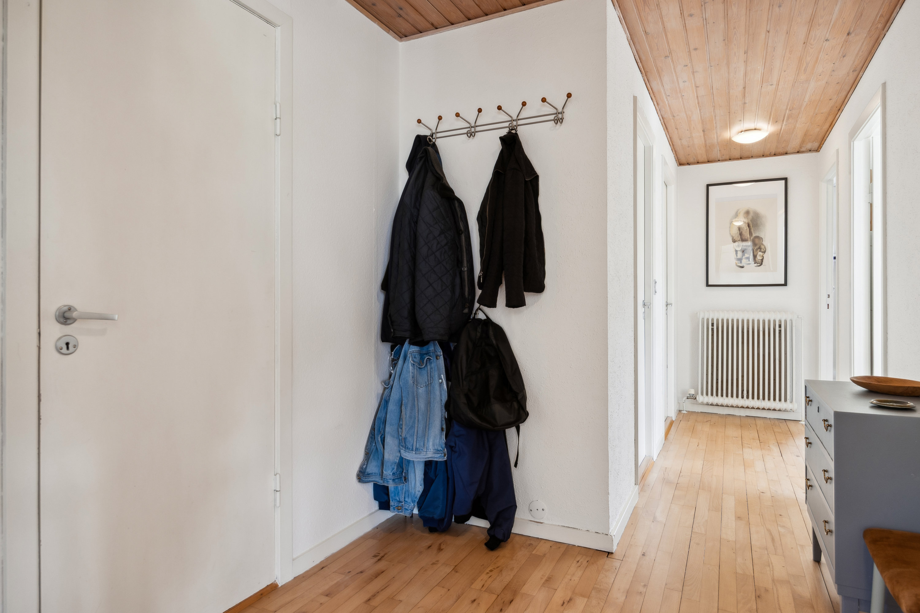 Fremhævet gang billede i fuldskærmstilstand. Billede af Bakkelyvej 9, 9380 Vestbjerg