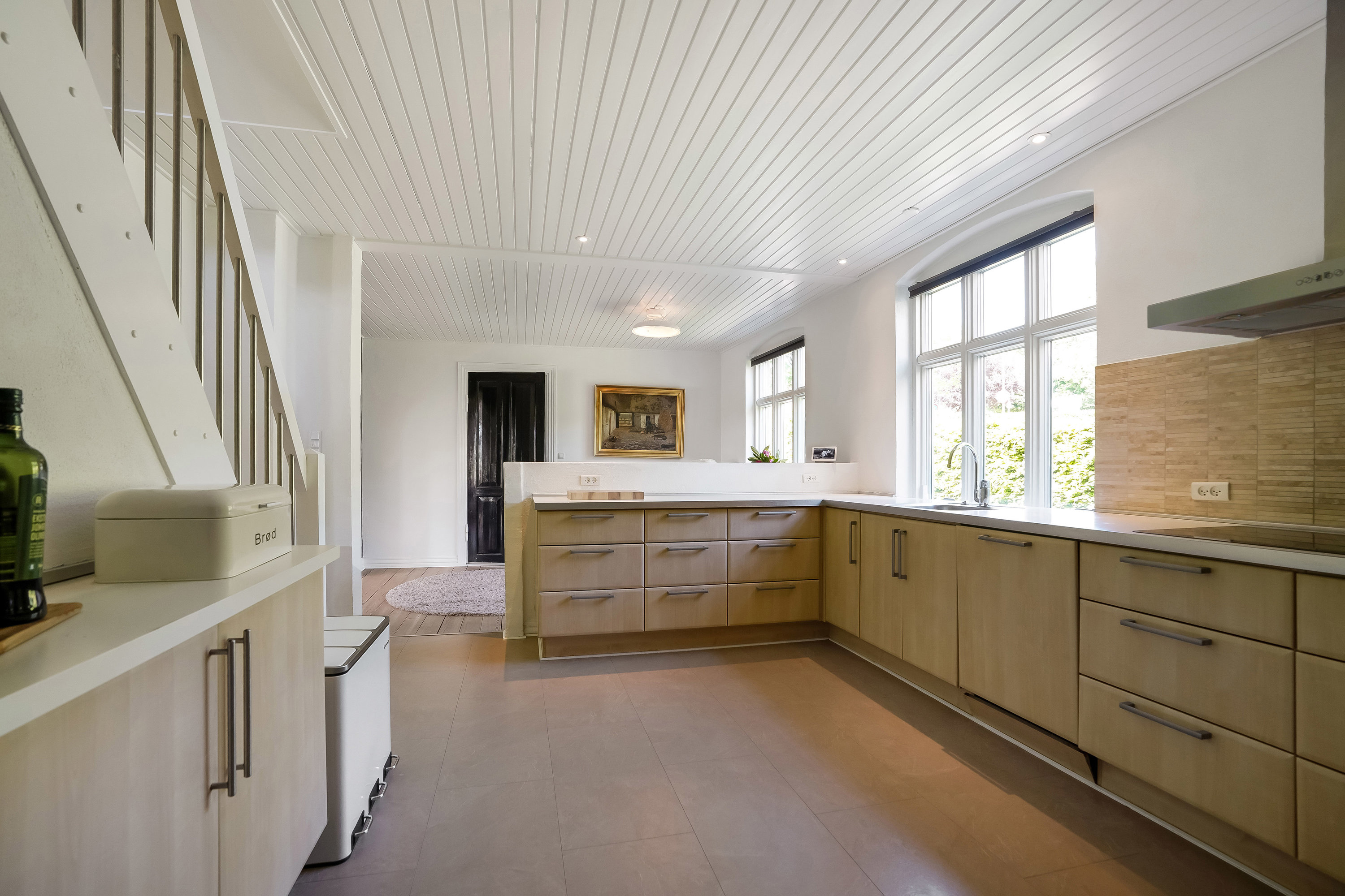 Fremhævet køkken billede i fuldskærmstilstand. Billede af Kirkevej 27, Tommerup St, 5690 Tommerup