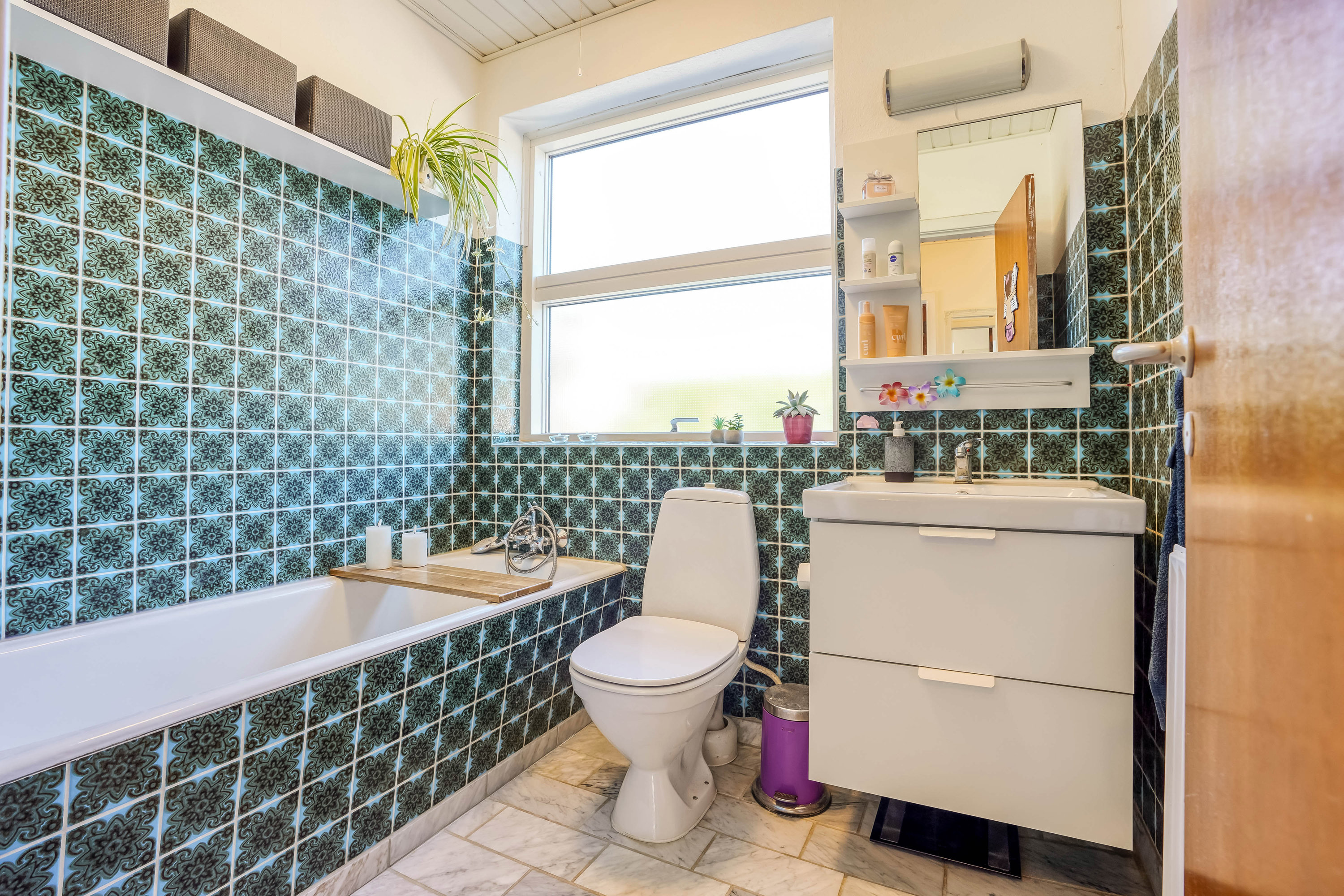 Fremhævet badeværelse billede i fuldskærmstilstand. Billede af Warthoesvej 25, 8740 Brædstrup