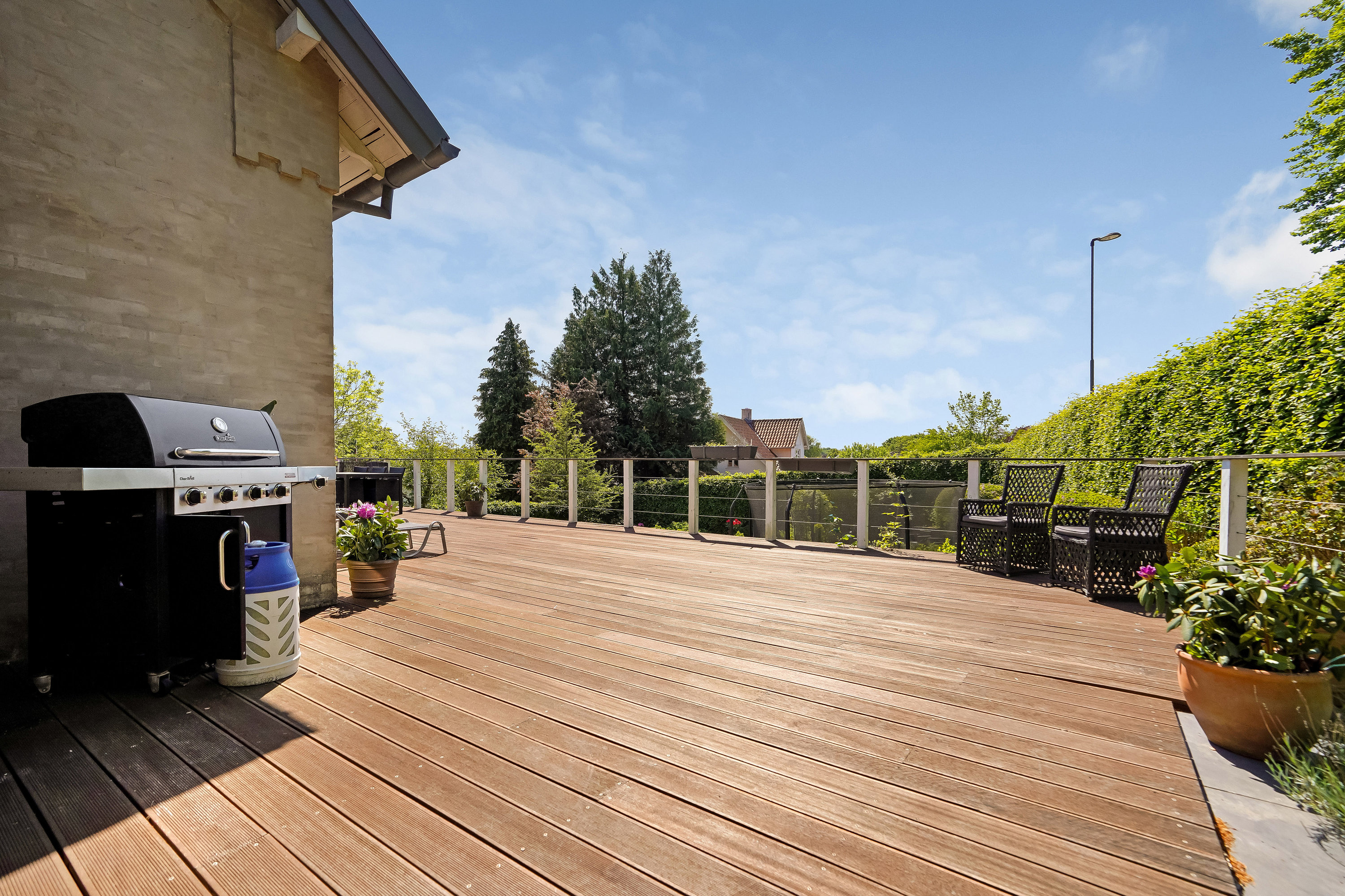 Fremhævet terrasse billede i fuldskærmstilstand. Billede af Kirkevej 27, Tommerup St, 5690 Tommerup