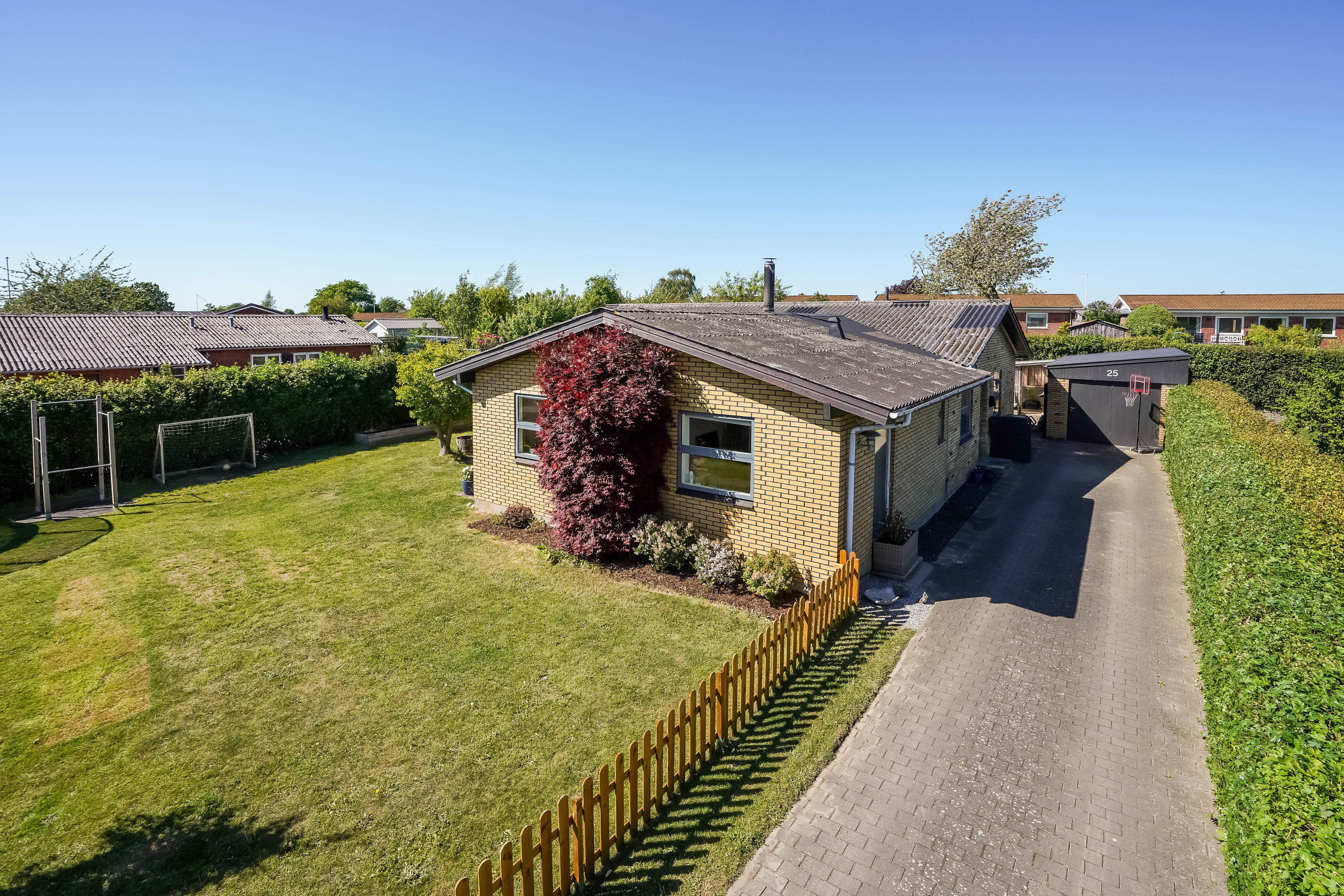 Fremhævet ejendommen billede i fuldskærmstilstand. Billede af Warthoesvej 25, 8740 Brædstrup