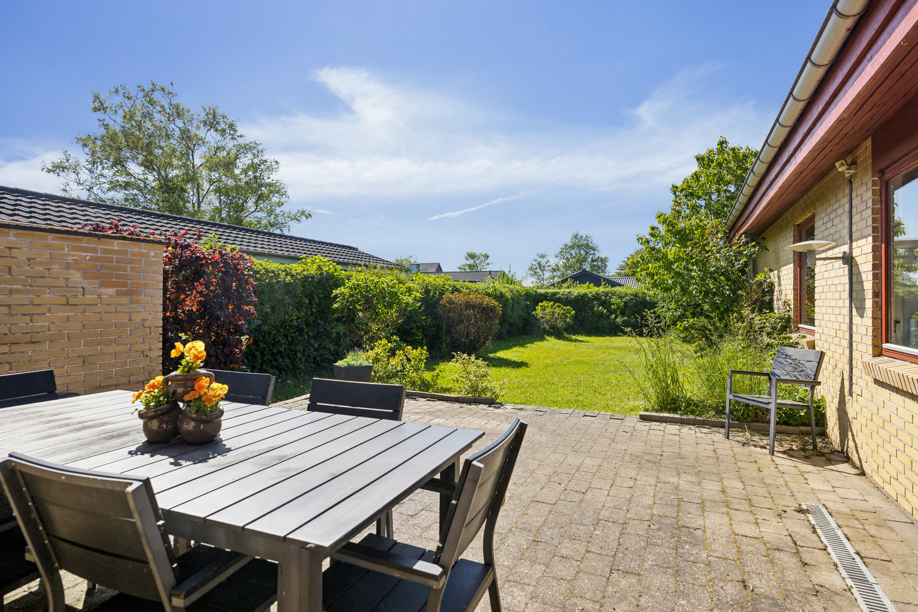 Miniaturebillede 1: terrasse. Billede af Solvænget 9, Biersted, 9440 Aabybro