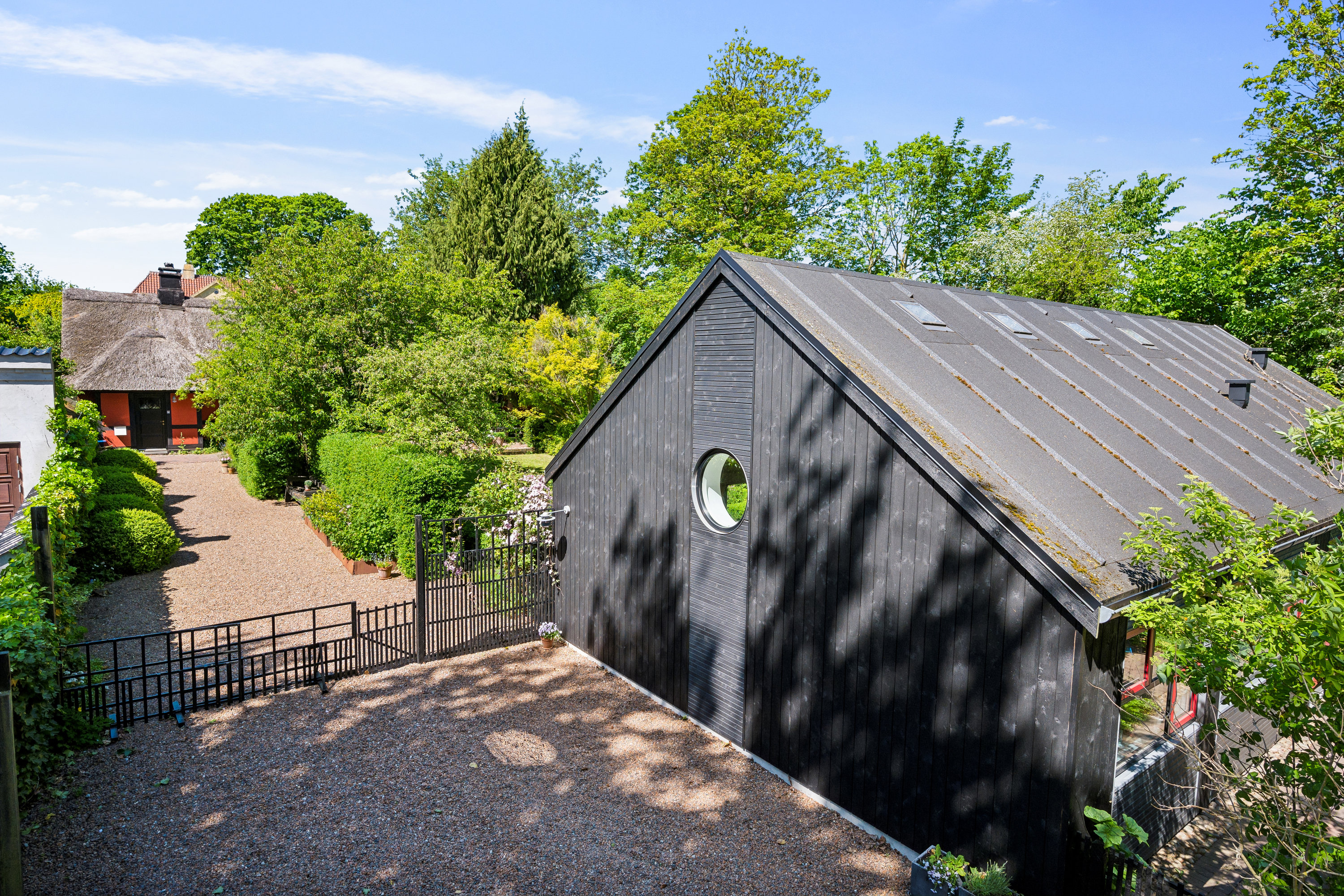 Fremhævet terrasse billede i fuldskærmstilstand. Billede af Østre Skovvej 23, 8240 Risskov