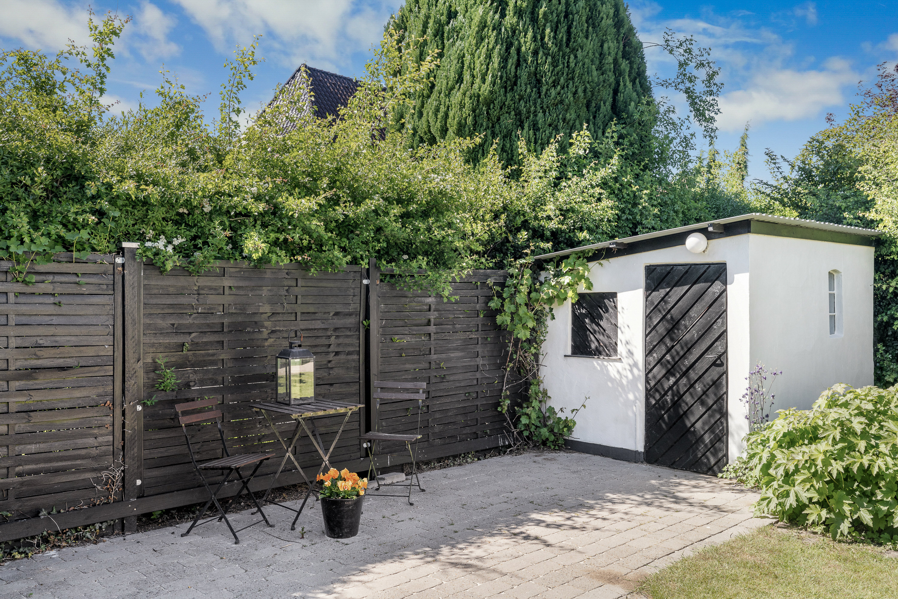 Fremhævet terrasse billede i fuldskærmstilstand. Billede af Thorsvej 9, 7000 Fredericia