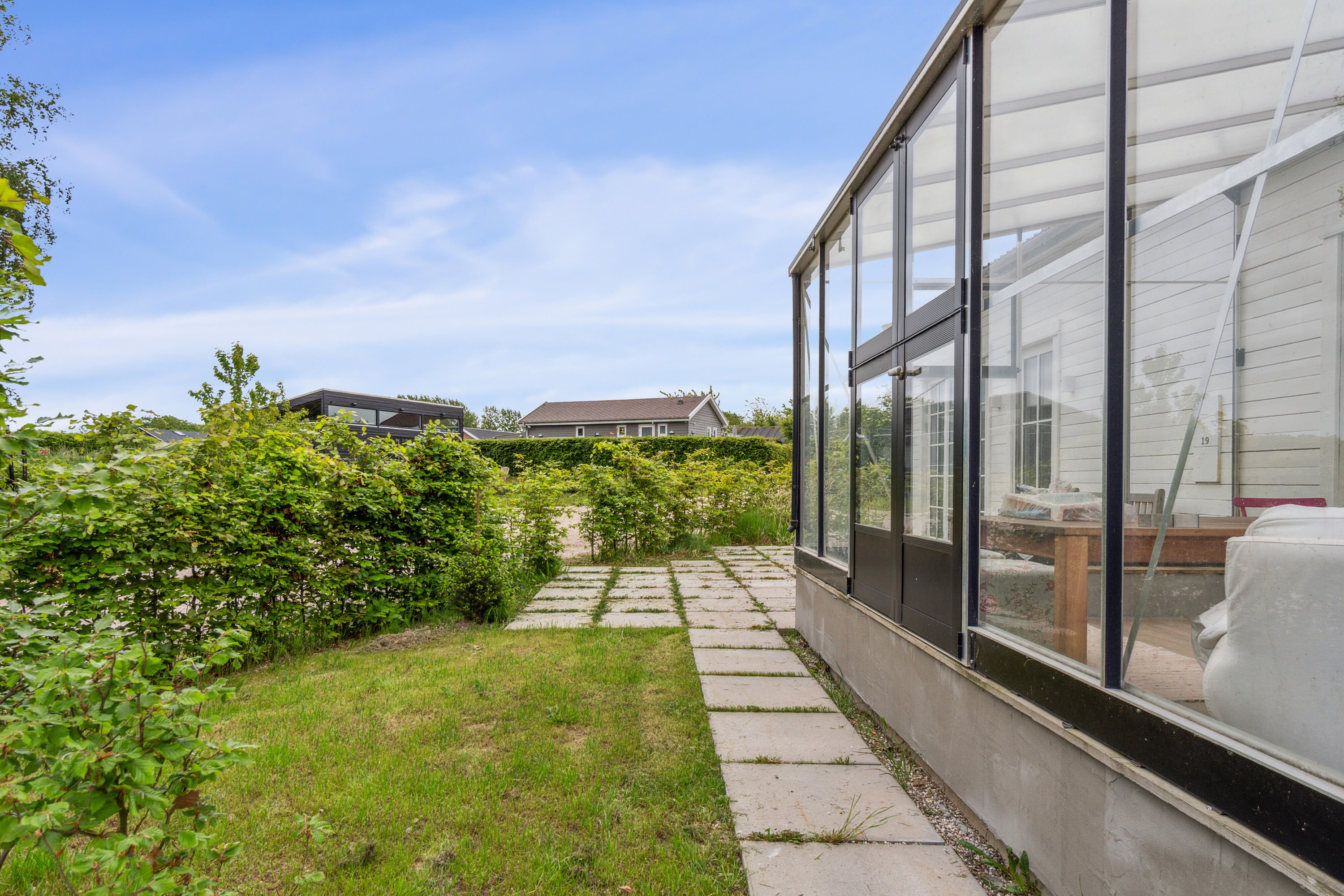 Fremhævet terrasse billede i fuldskærmstilstand. Billede af Tirsdagsengen 19, 3400 Hillerød