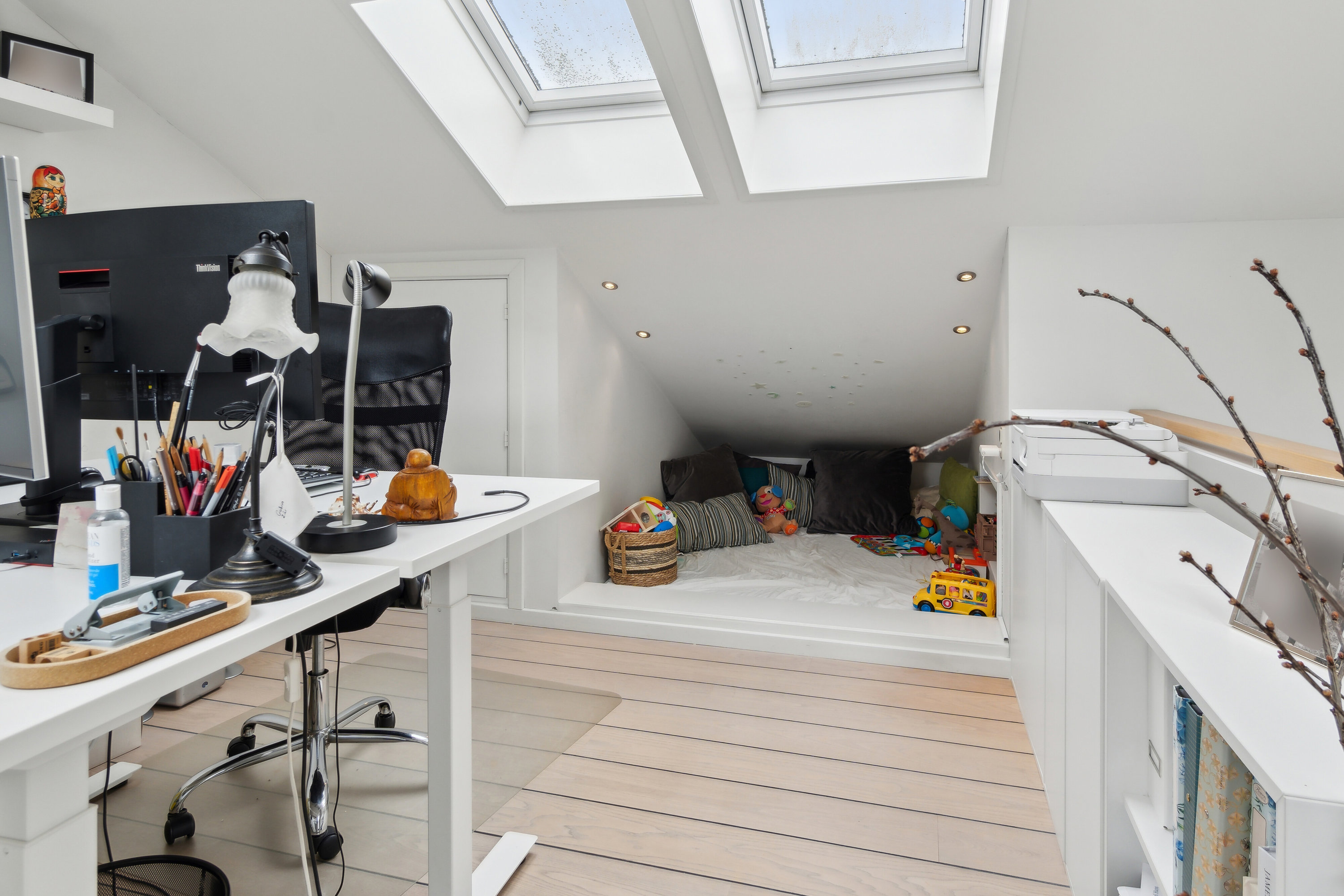 Fremhævet værelse billede i fuldskærmstilstand. Billede af Gartnersvinget 43, 2800 Kongens Lyngby