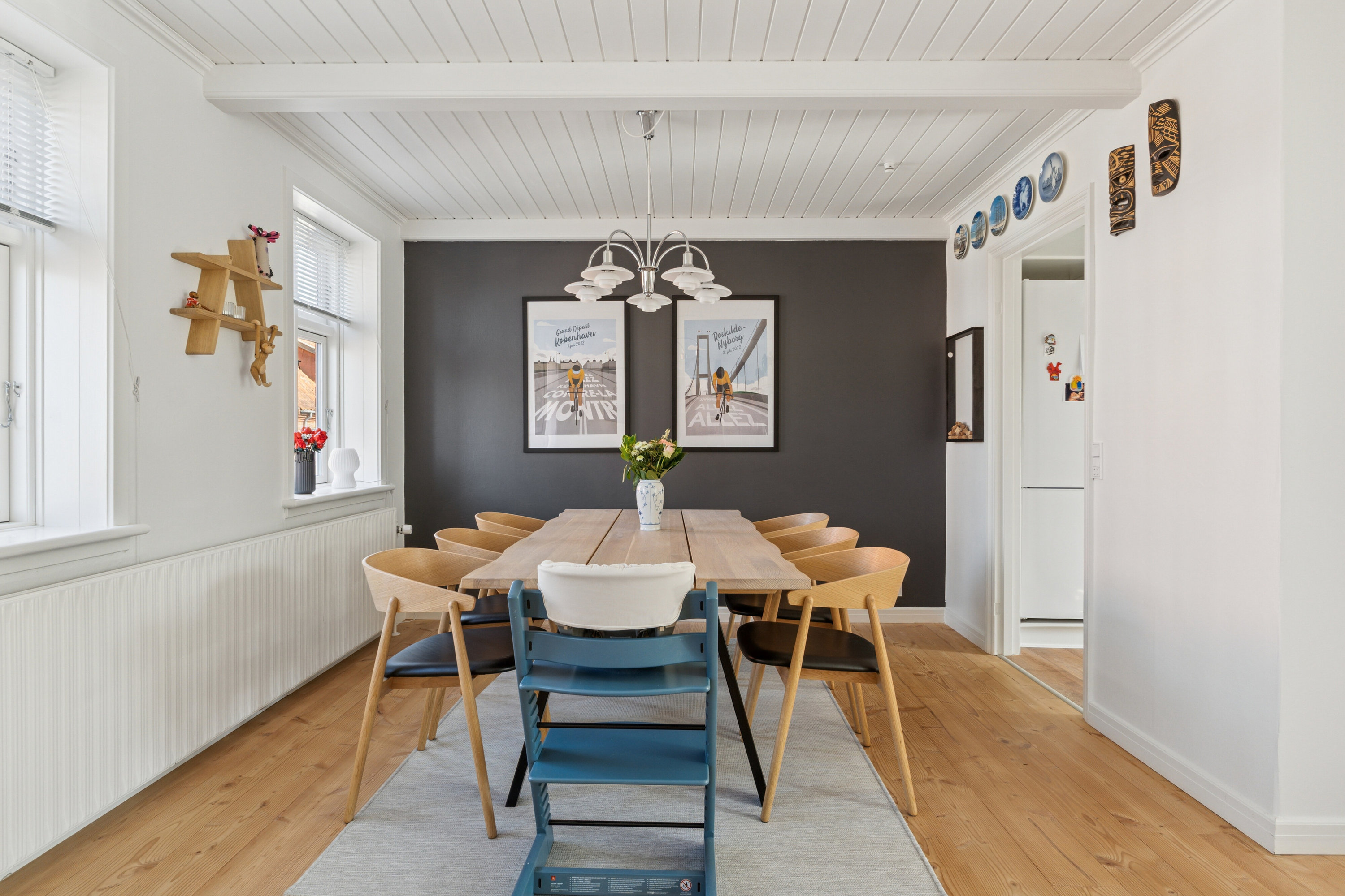 Fremhævet spisestue billede i fuldskærmstilstand. Billede af Rosengade 11, 3770 Allinge
