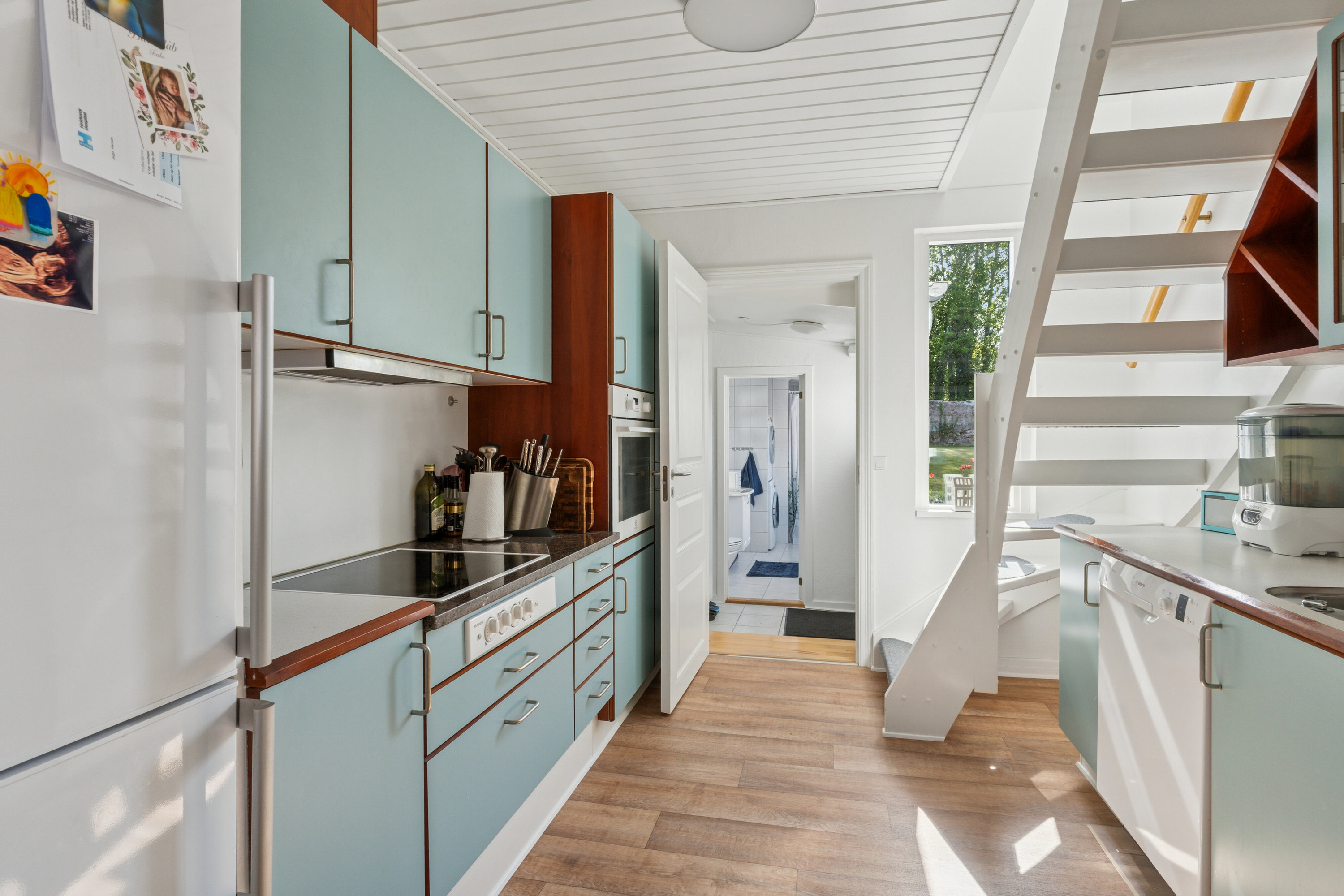 Fremhævet køkken billede i fuldskærmstilstand. Billede af Rosengade 11, 3770 Allinge