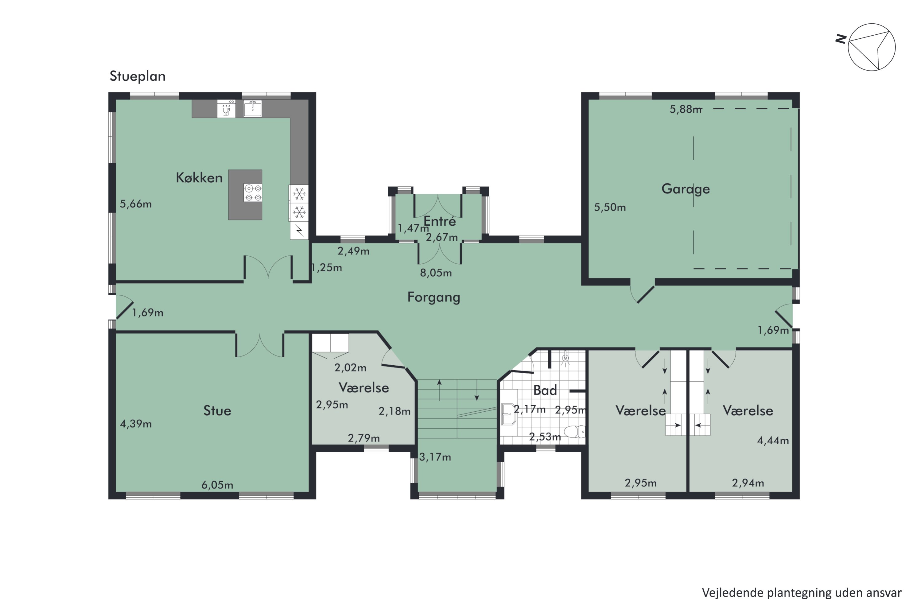 Plantegninger billede af Petuniavej 203, 7800 Skive