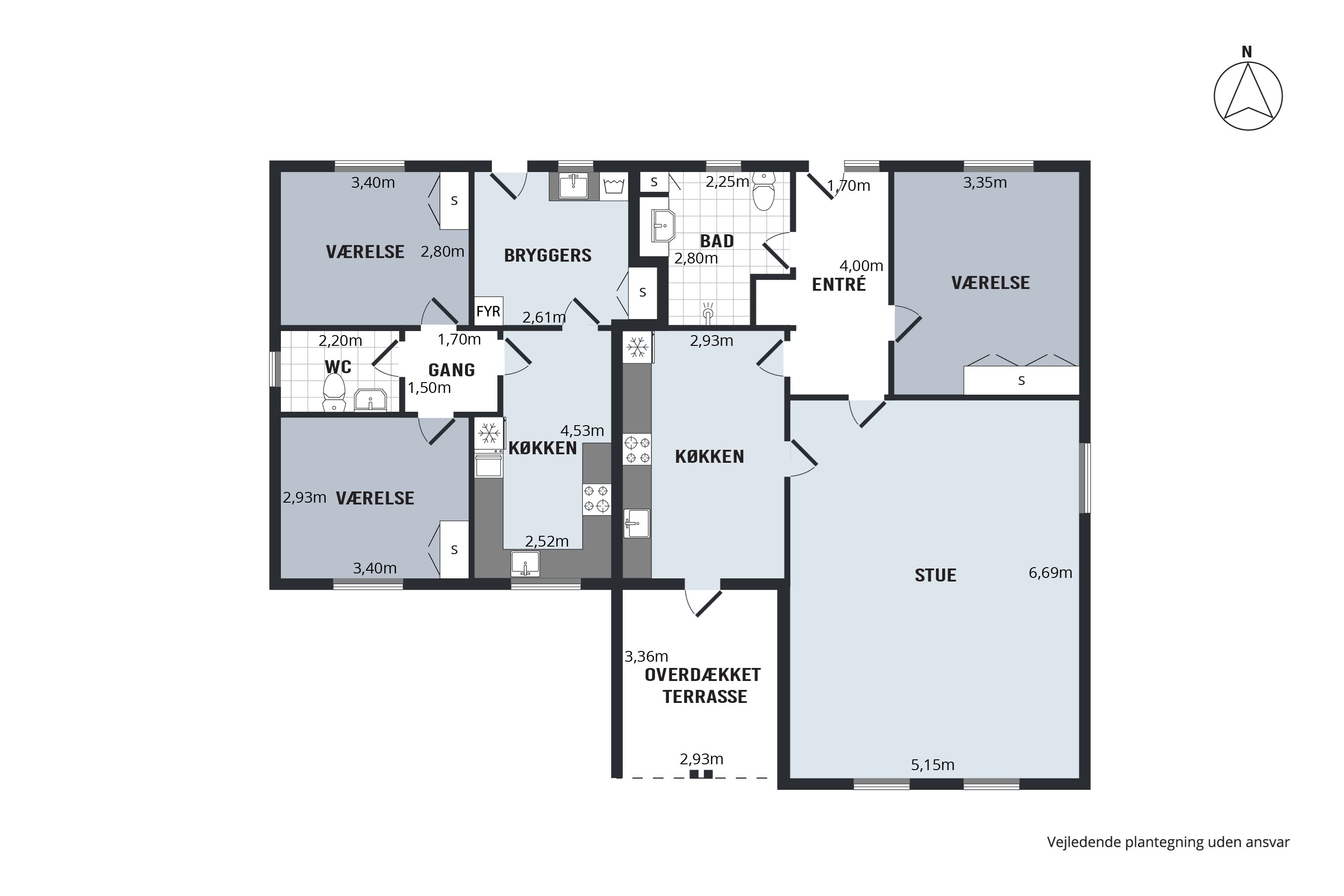 Plantegninger billede af Erantishaven 29, Smørumnedre, 2765 Smørum