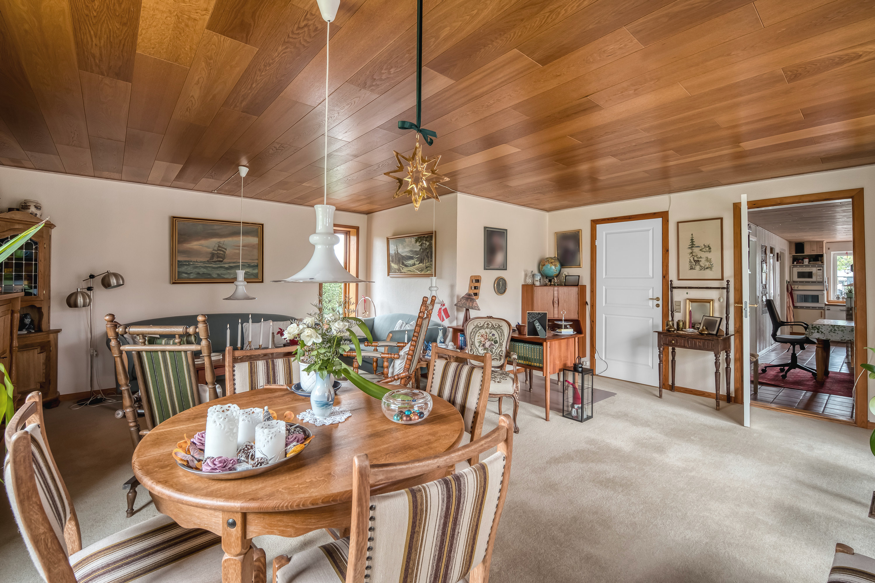 Fremhævet stue billede i fuldskærmstilstand. Billede af Laugsvej 8, 6270 Tønder