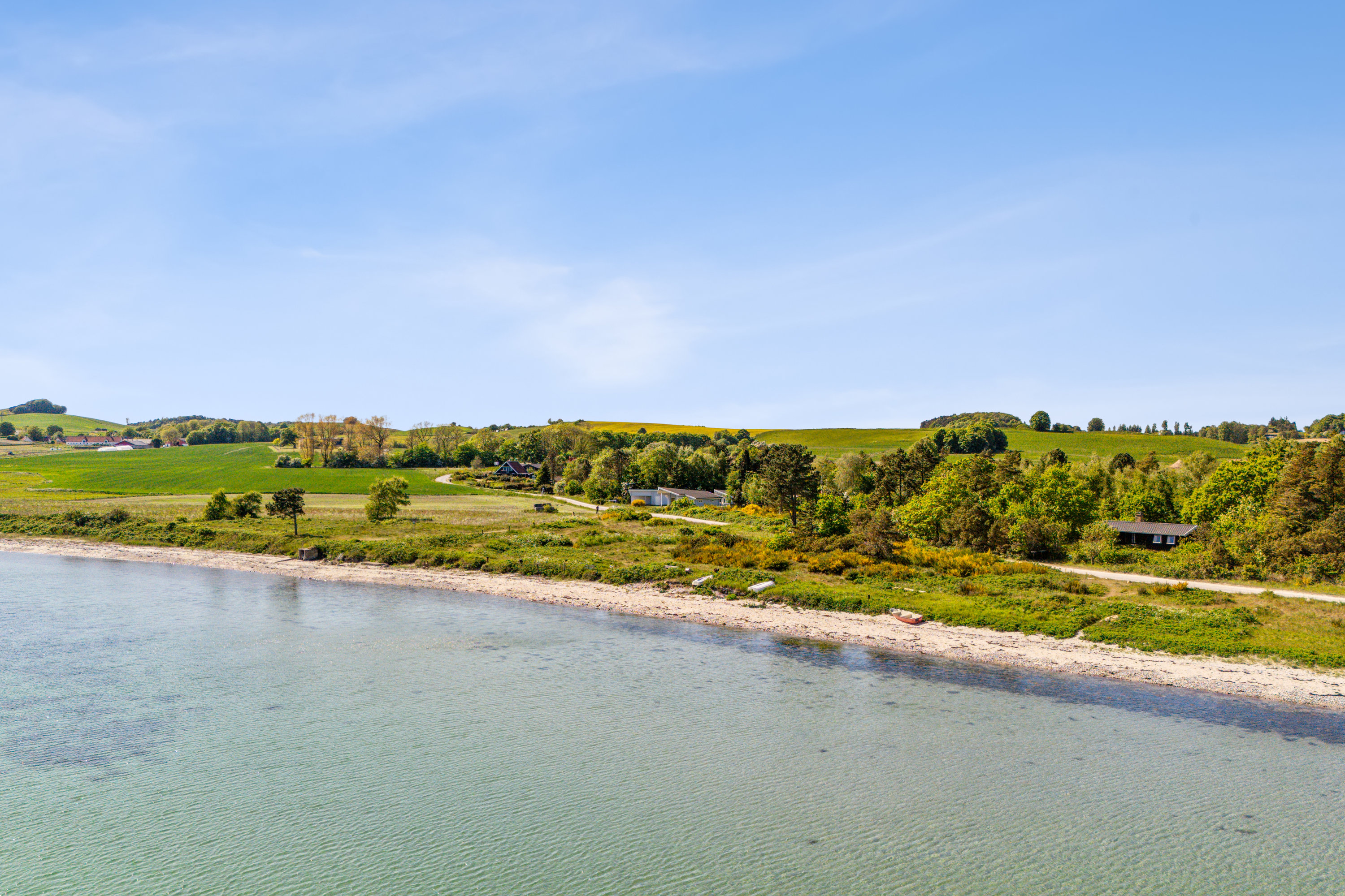 Fremhævet omgivelser billede i fuldskærmstilstand. Billede af Himmervej 1, Pcl 4., 8420 Knebel