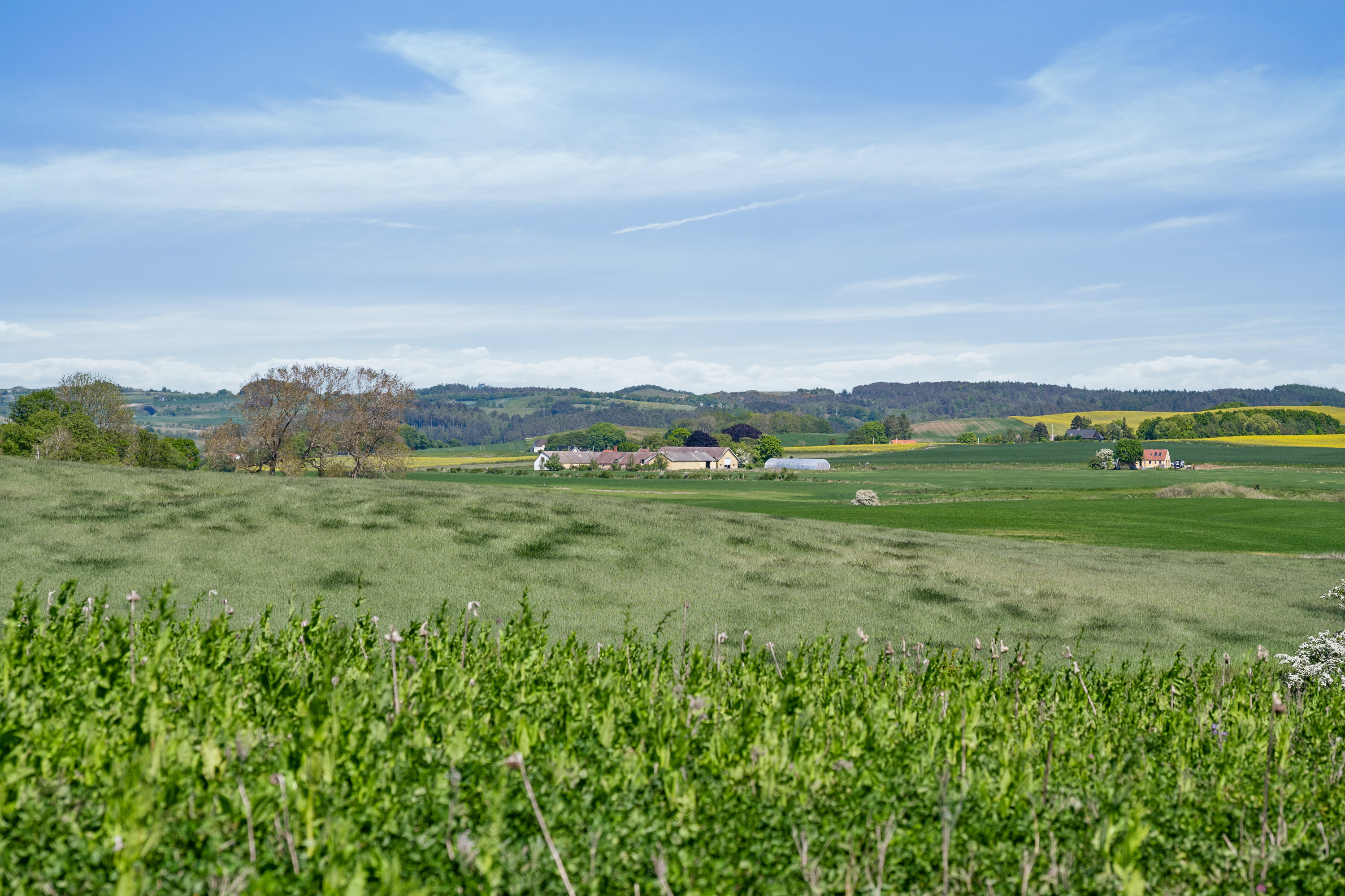 Fremhævet omgivelser billede i fuldskærmstilstand. Billede af Himmervej 1, Pcl 4., 8420 Knebel