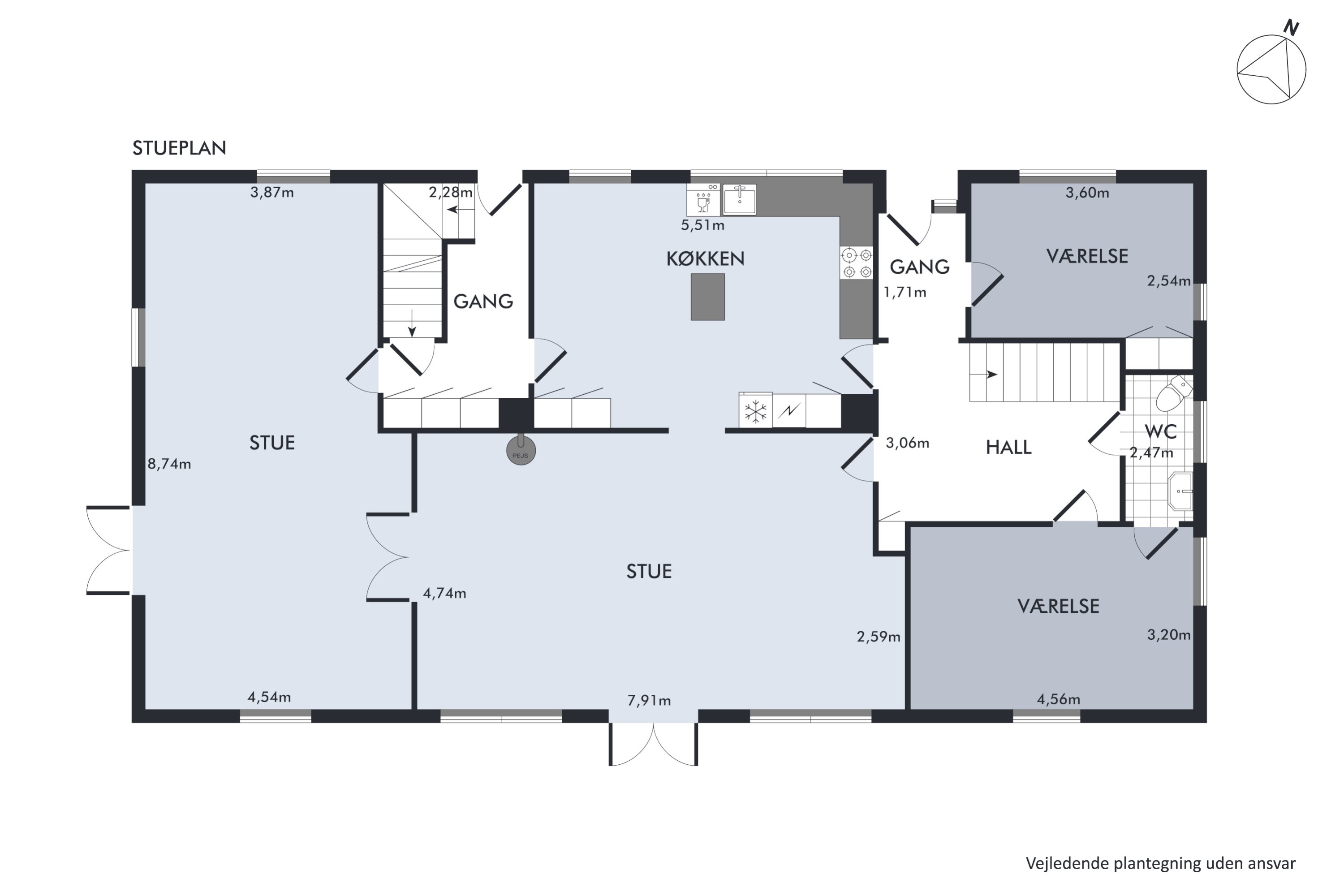 Plantegninger billede af Nydamvej 15, Øster Sottrup, 6400 Sønderborg