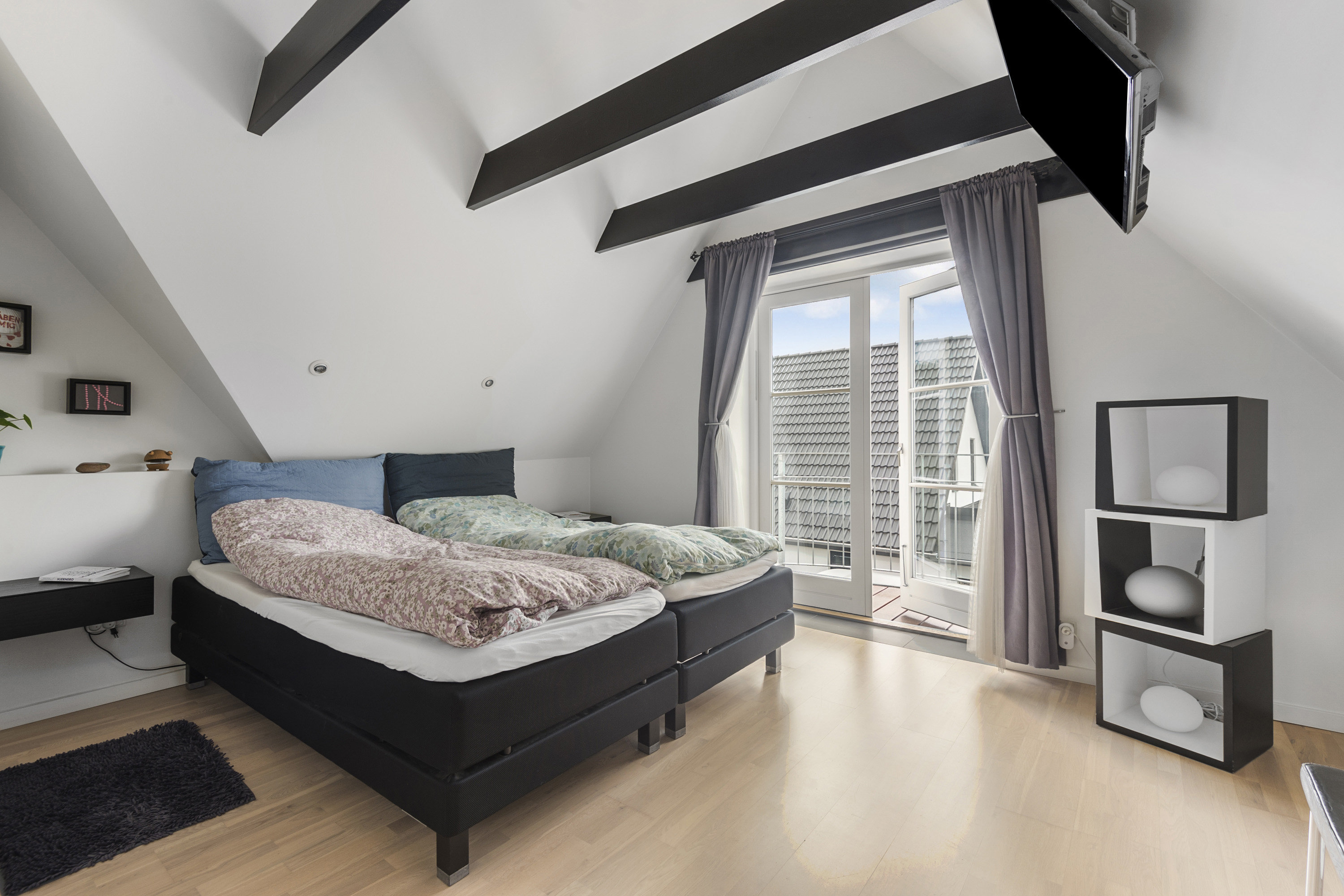 Fremhævet soveværelse billede i fuldskærmstilstand. Billede af Fortuna Alle 78, 6705 Esbjerg Ø