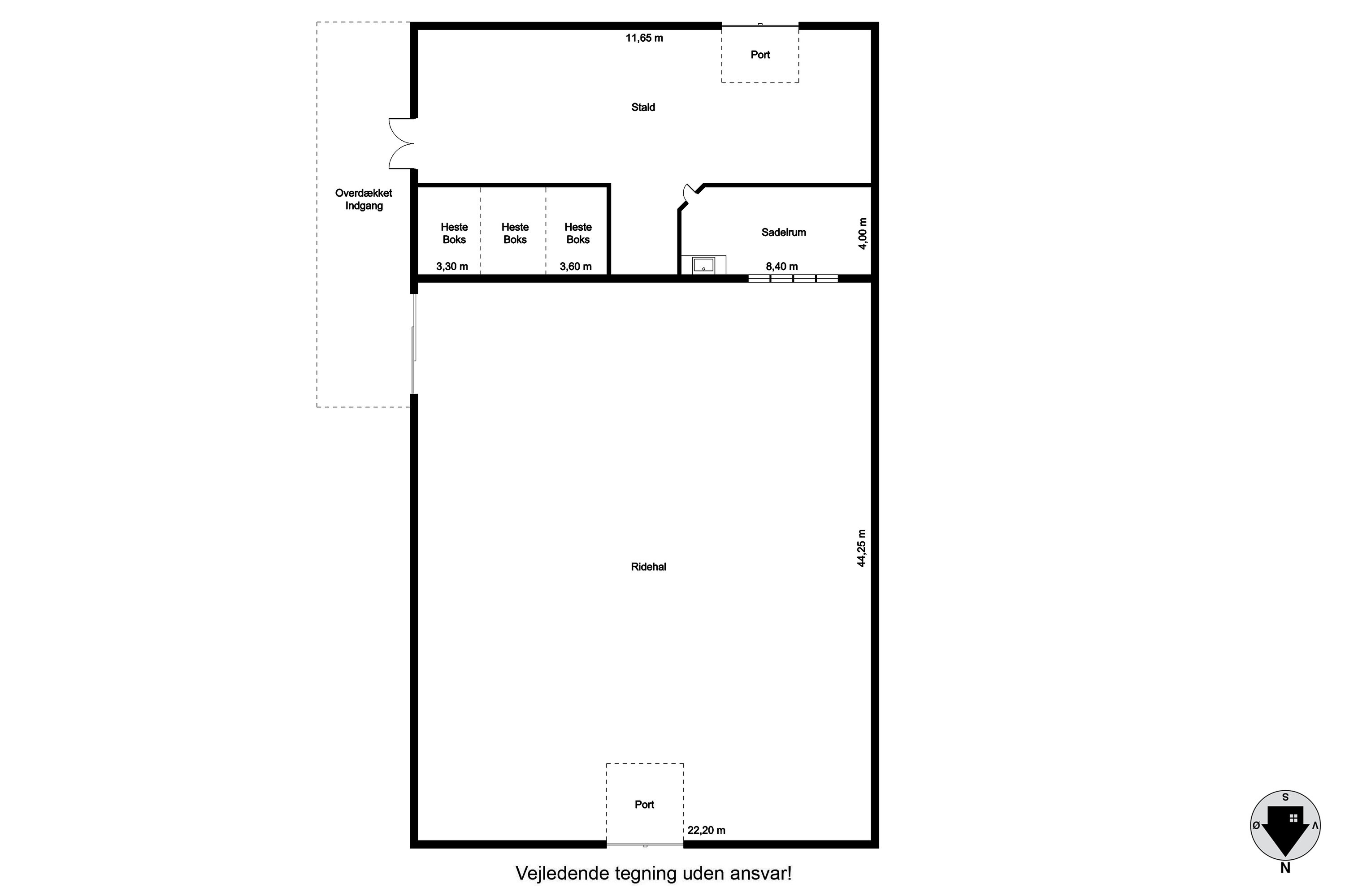 Plantegninger billede af Gunderstedvej 3, 9600 Aars