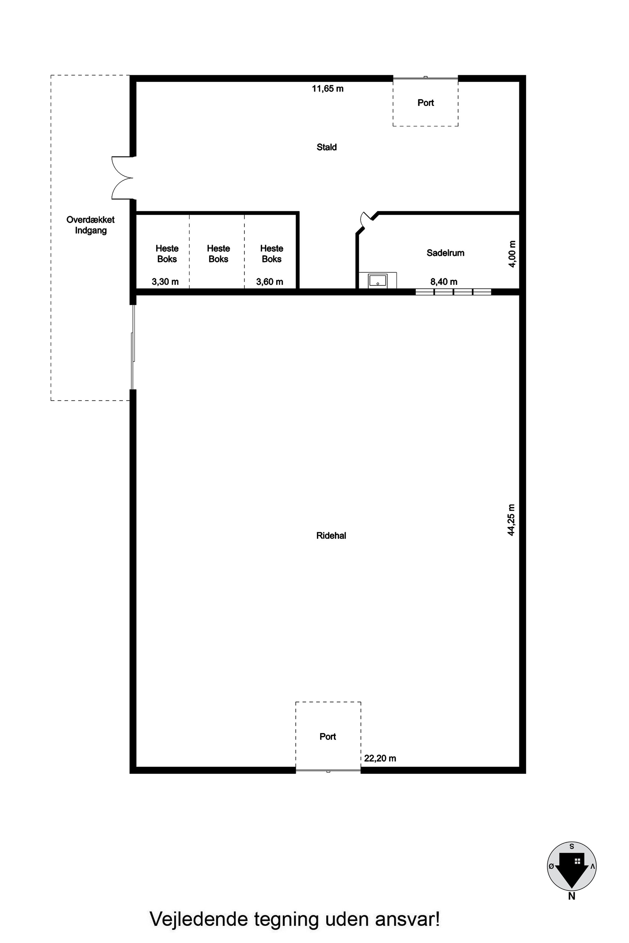 Plantegninger billede af Gunderstedvej 3, 9600 Aars