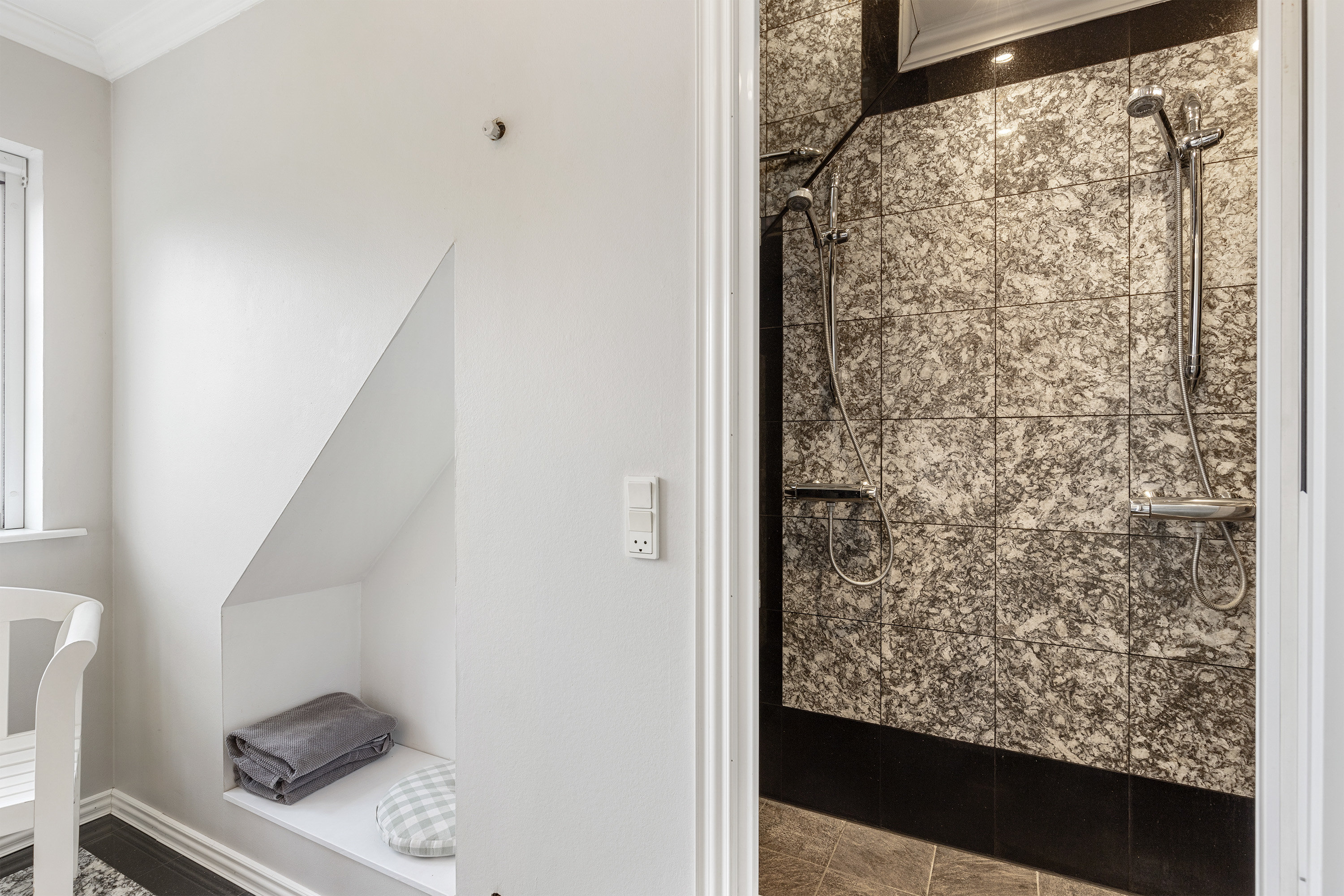 Fremhævet badeværelse billede i fuldskærmstilstand. Billede af Gunderstedvej 3, 9600 Aars