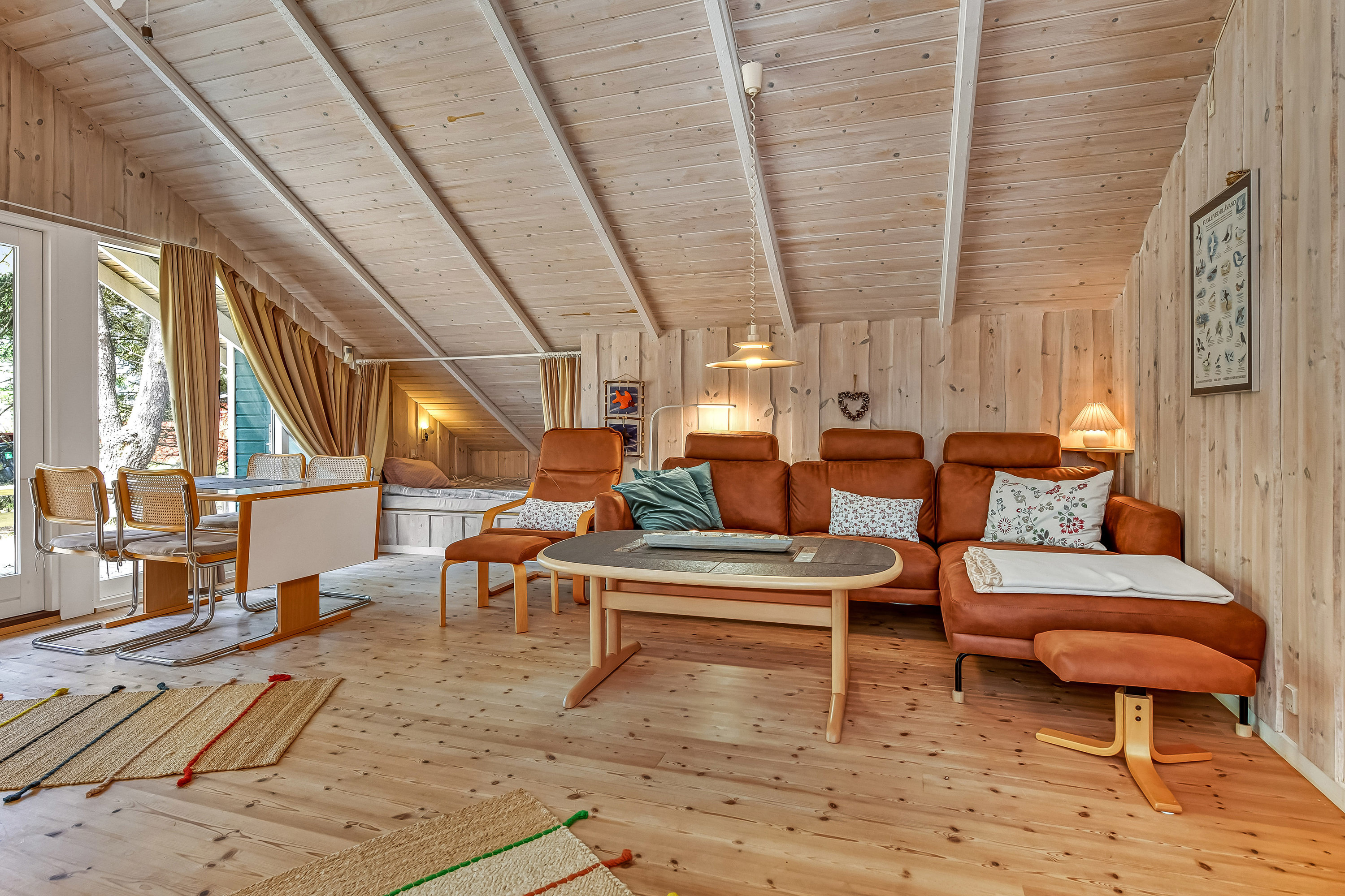 Fremhævet stue billede i fuldskærmstilstand. Billede af Grærup Havvej 32, Grærup, 6840 Oksbøl