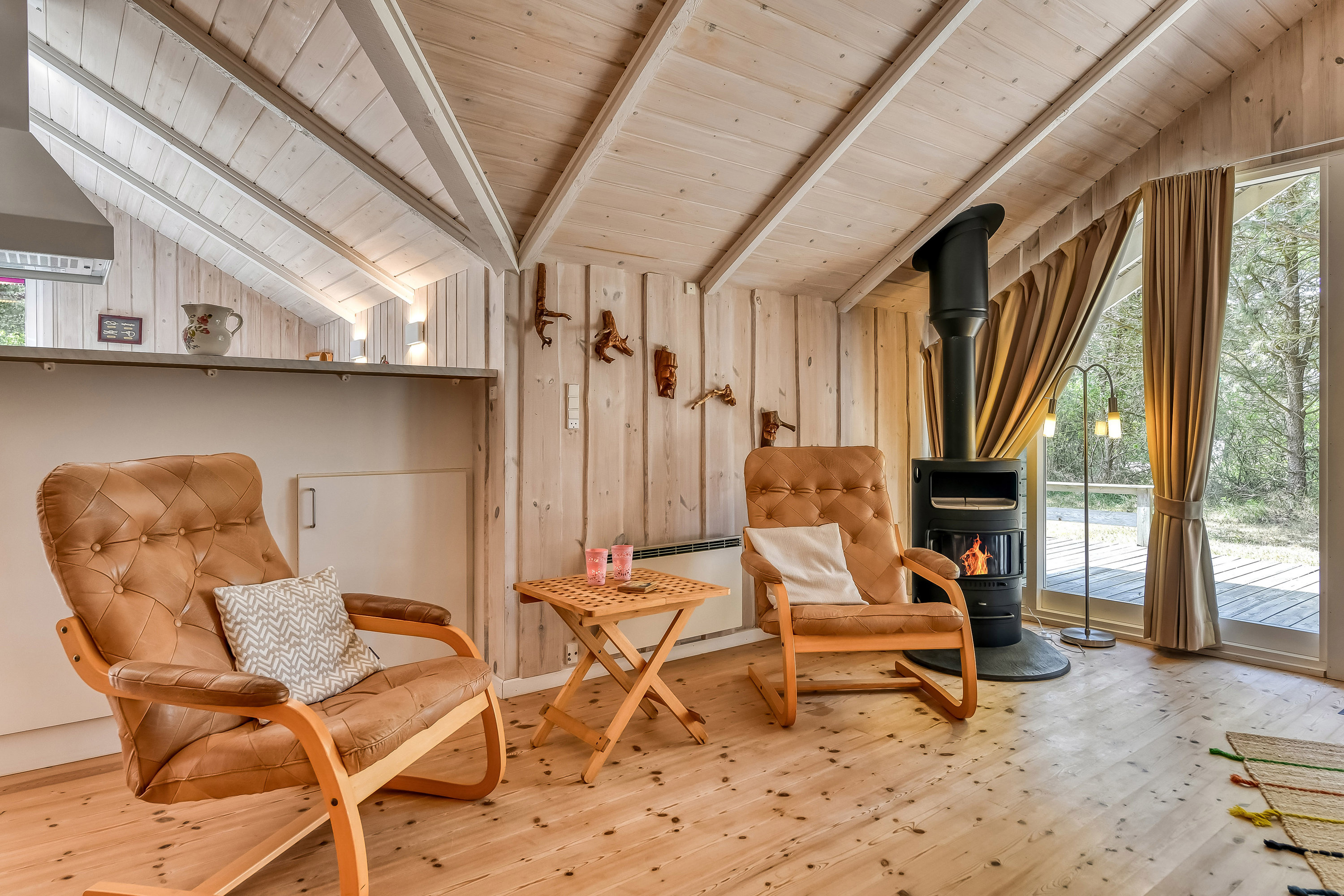 Fremhævet stue billede i fuldskærmstilstand. Billede af Grærup Havvej 32, Grærup, 6840 Oksbøl