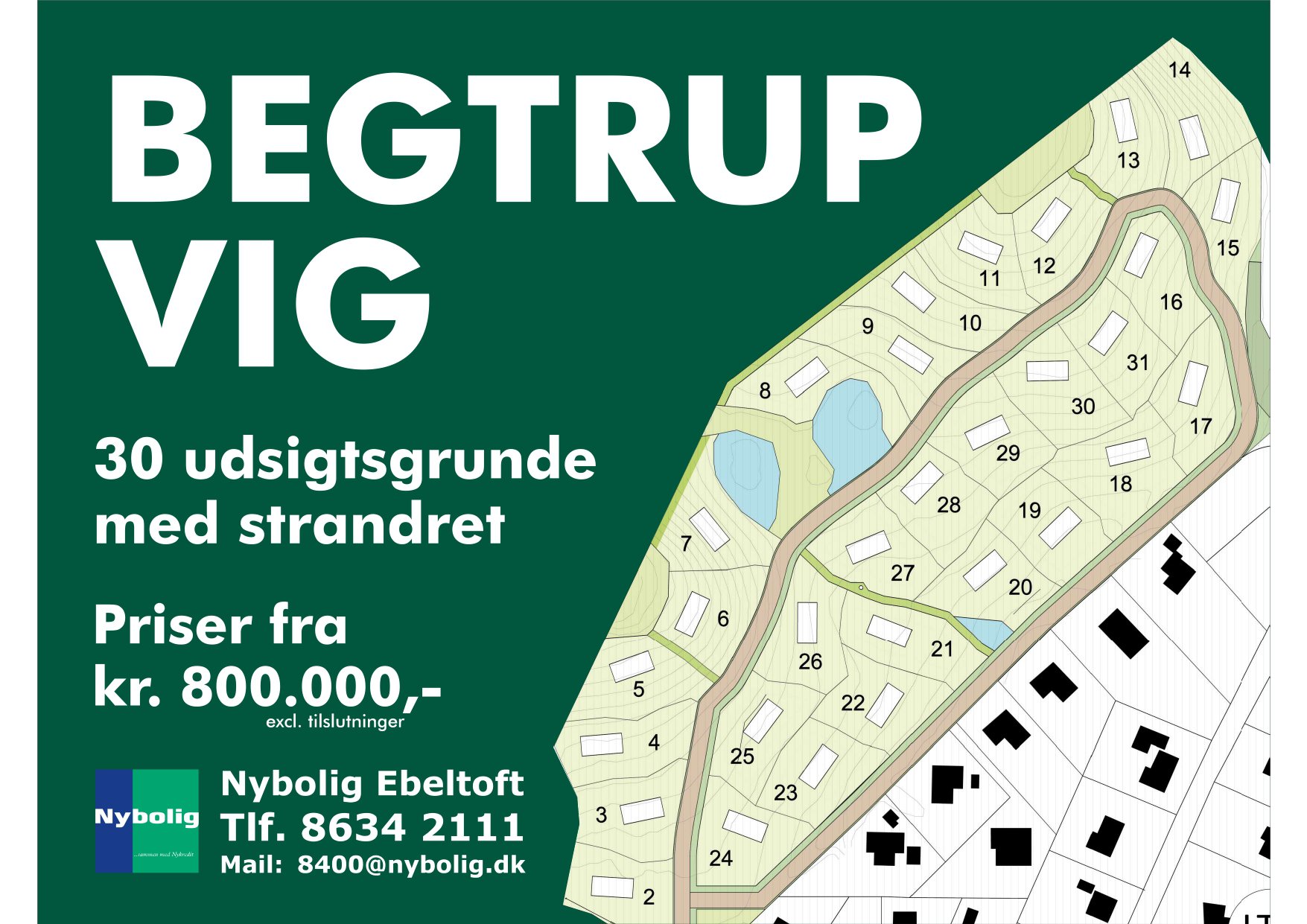 Miniaturebillede 1: . Billede af Himmervej 1, Pcl 20., 8420 Knebel