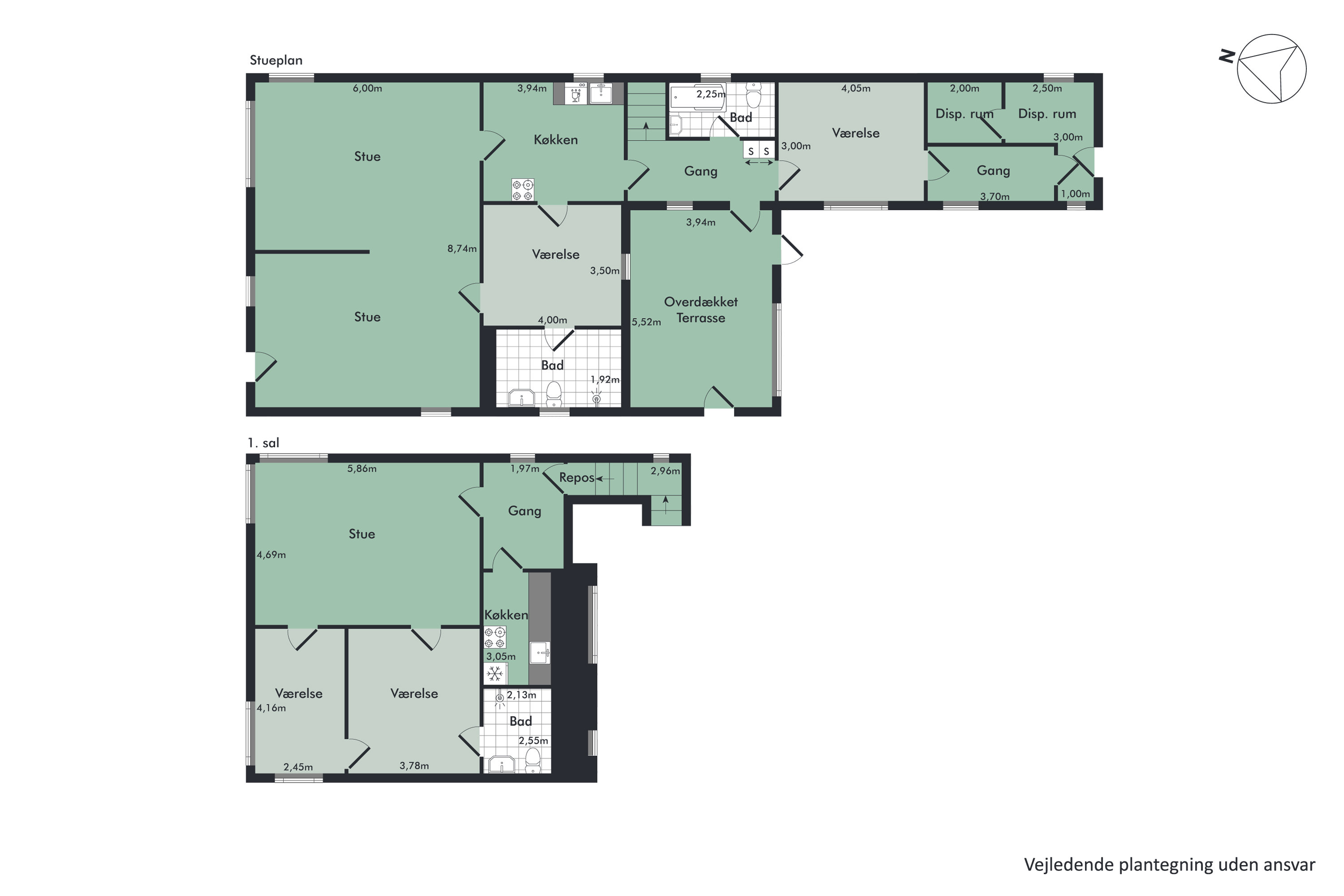 Plantegninger billede af Viborgvej 3, Klejtrup, 9500 Hobro