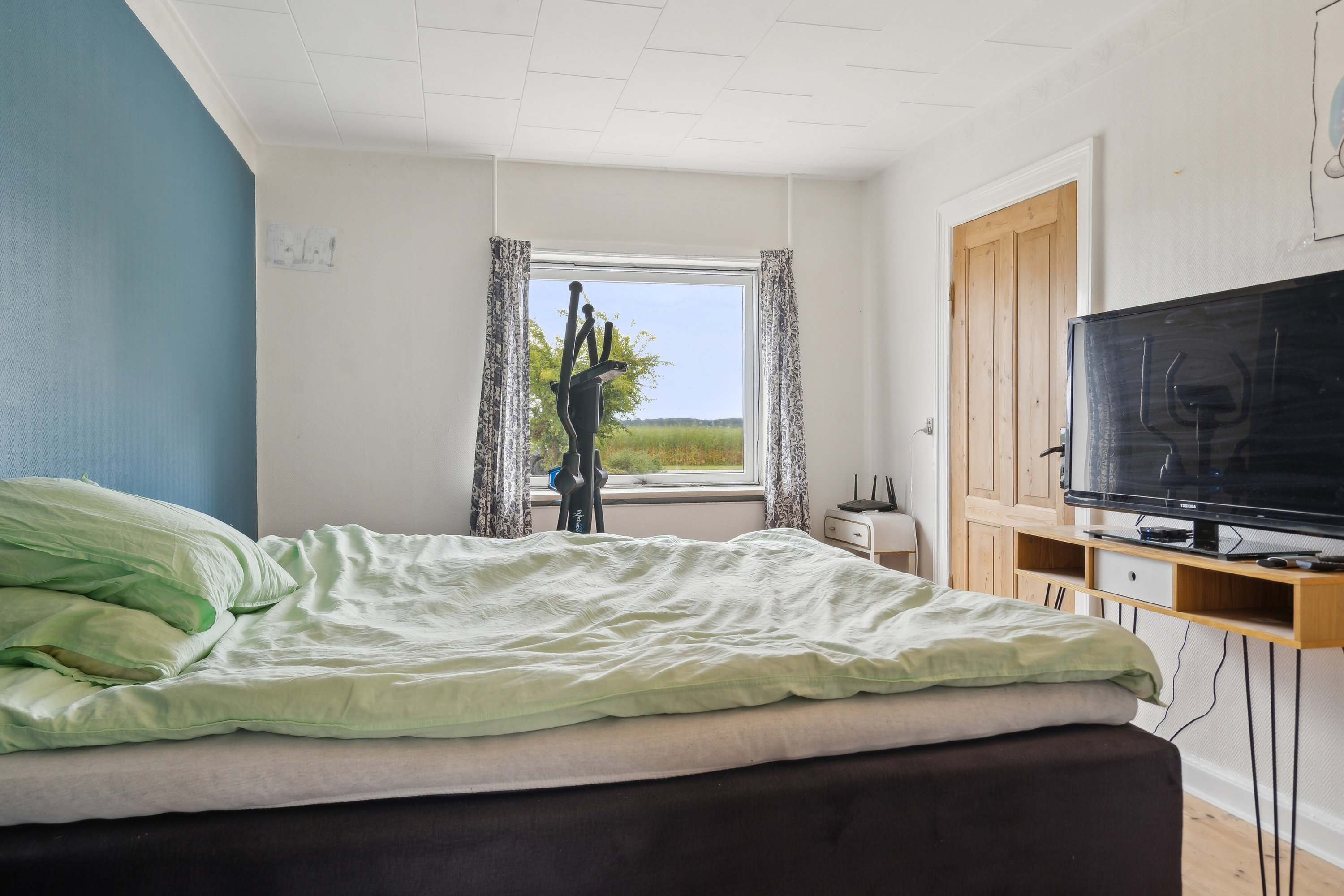 Fremhævet soveværelse billede i fuldskærmstilstand. Billede af Ringevej 50, Nr Nærå, 5450 Otterup