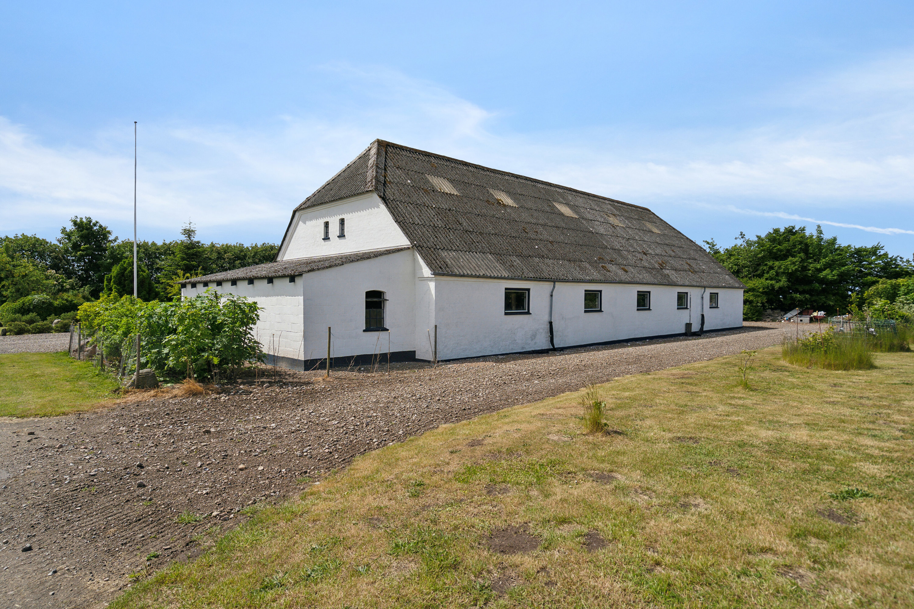 Fremhævet set fra haven billede i fuldskærmstilstand. Billede af Ringevej 50, Nr Nærå, 5450 Otterup