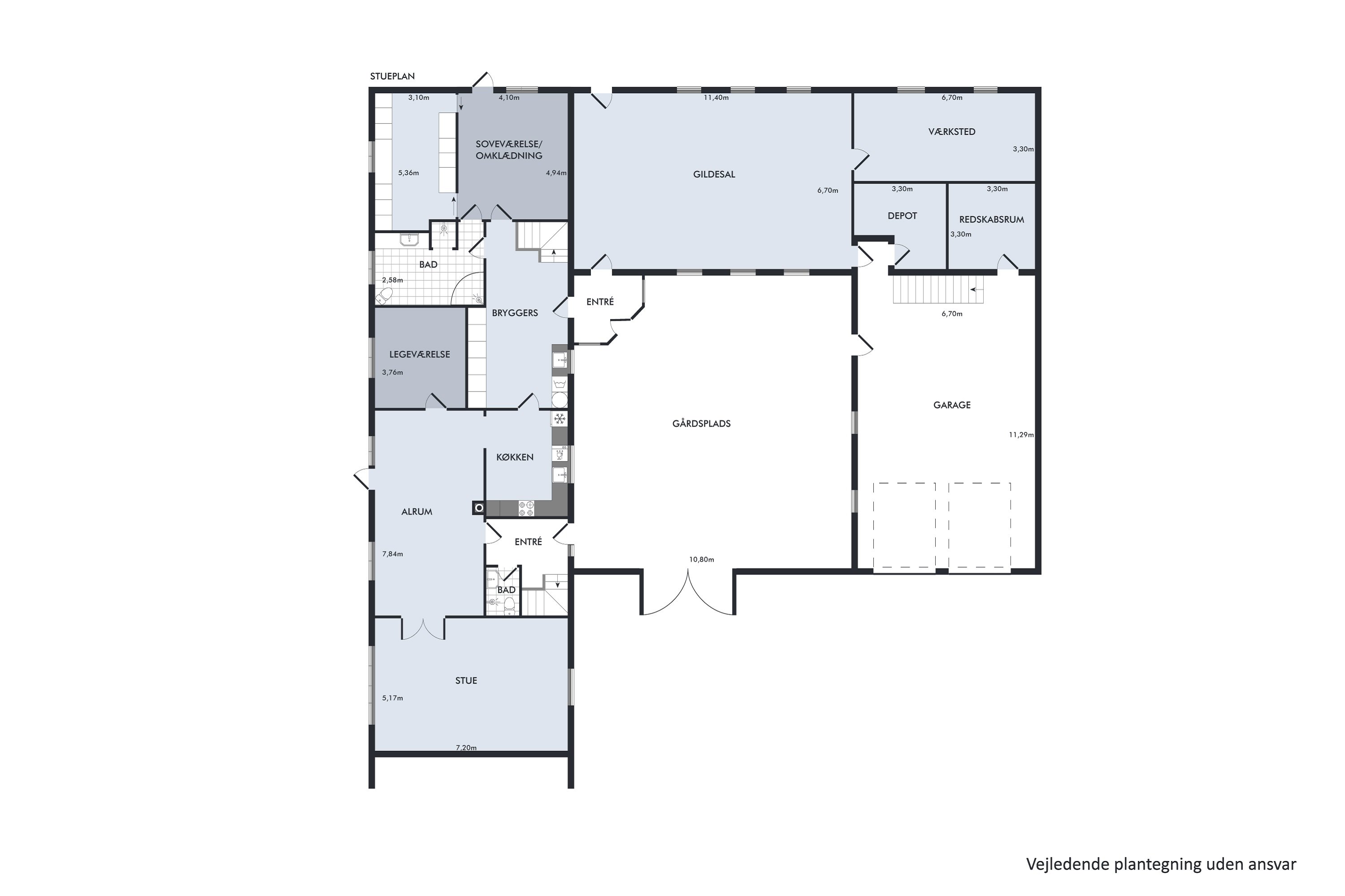 Plantegninger billede af Ulkjærvej 63, 6771 Gredstedbro