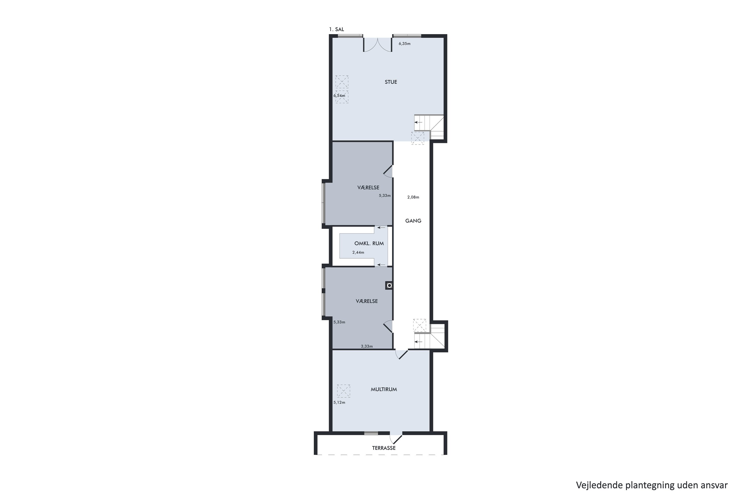 Plantegninger billede af Ulkjærvej 63, 6771 Gredstedbro