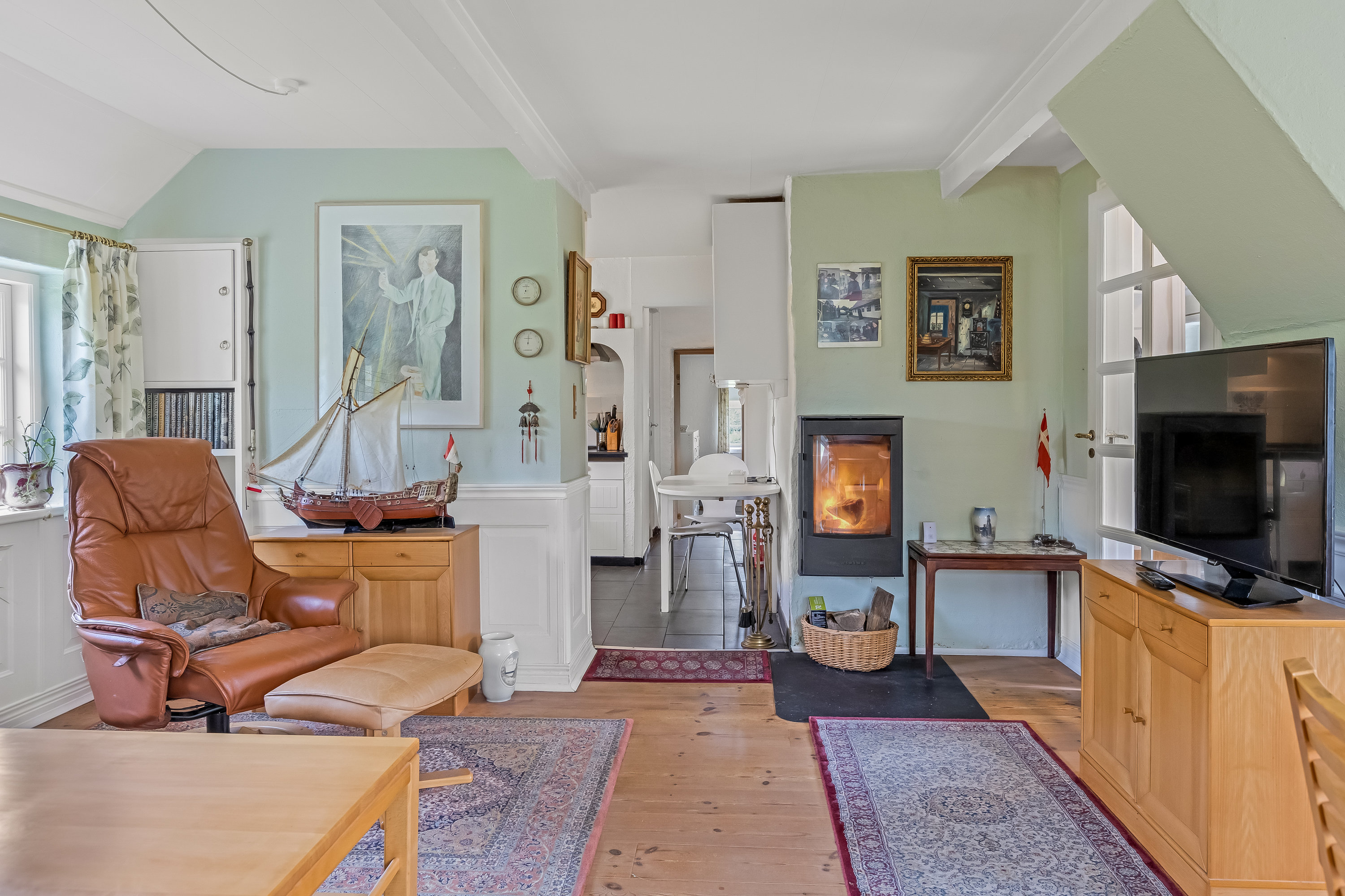 Fremhævet stue billede i fuldskærmstilstand. Billede af Sønderho Strandvej 3, Sønderho, 6720 Fanø