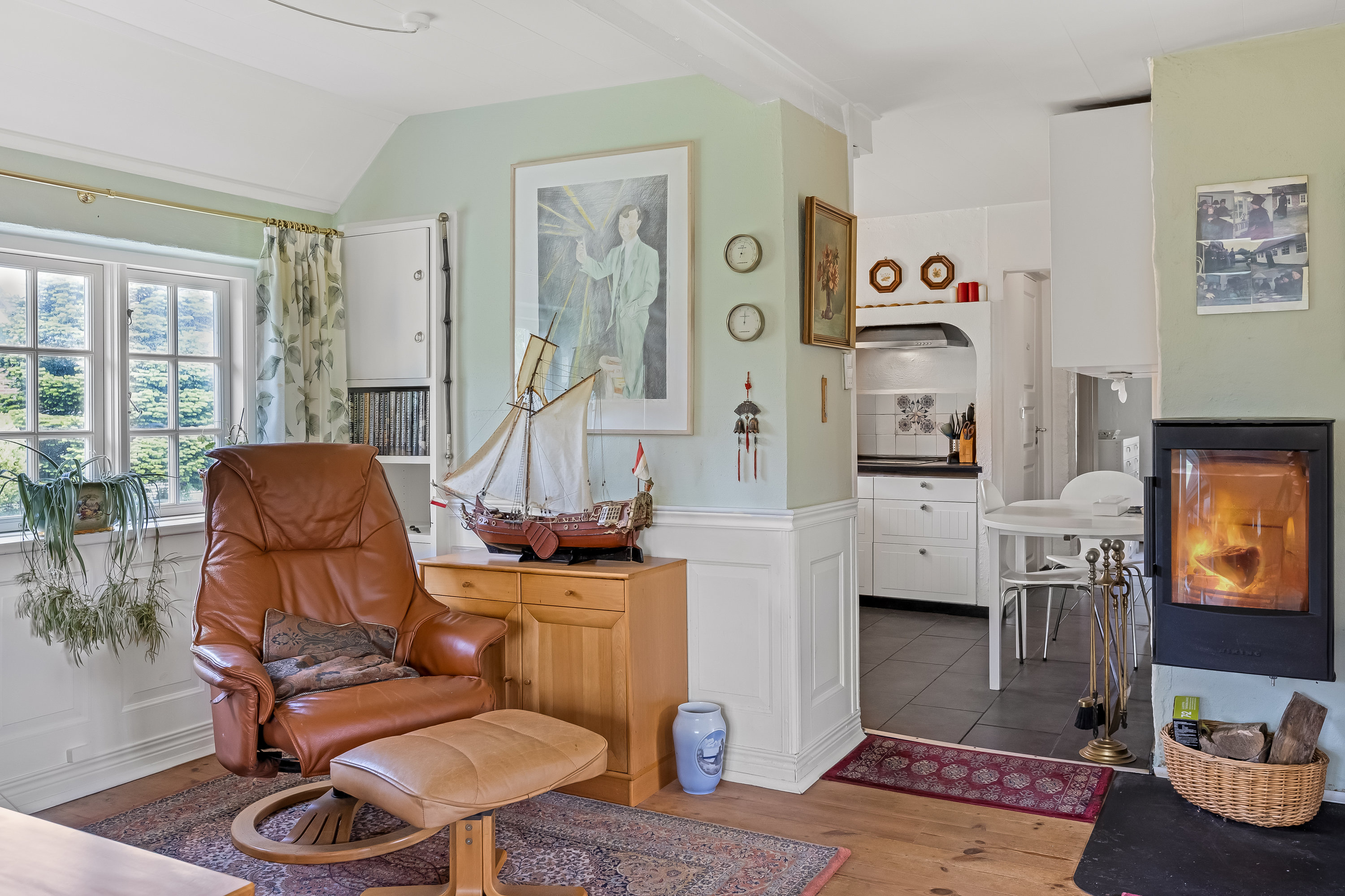 Fremhævet stue billede i fuldskærmstilstand. Billede af Sønderho Strandvej 3, Sønderho, 6720 Fanø