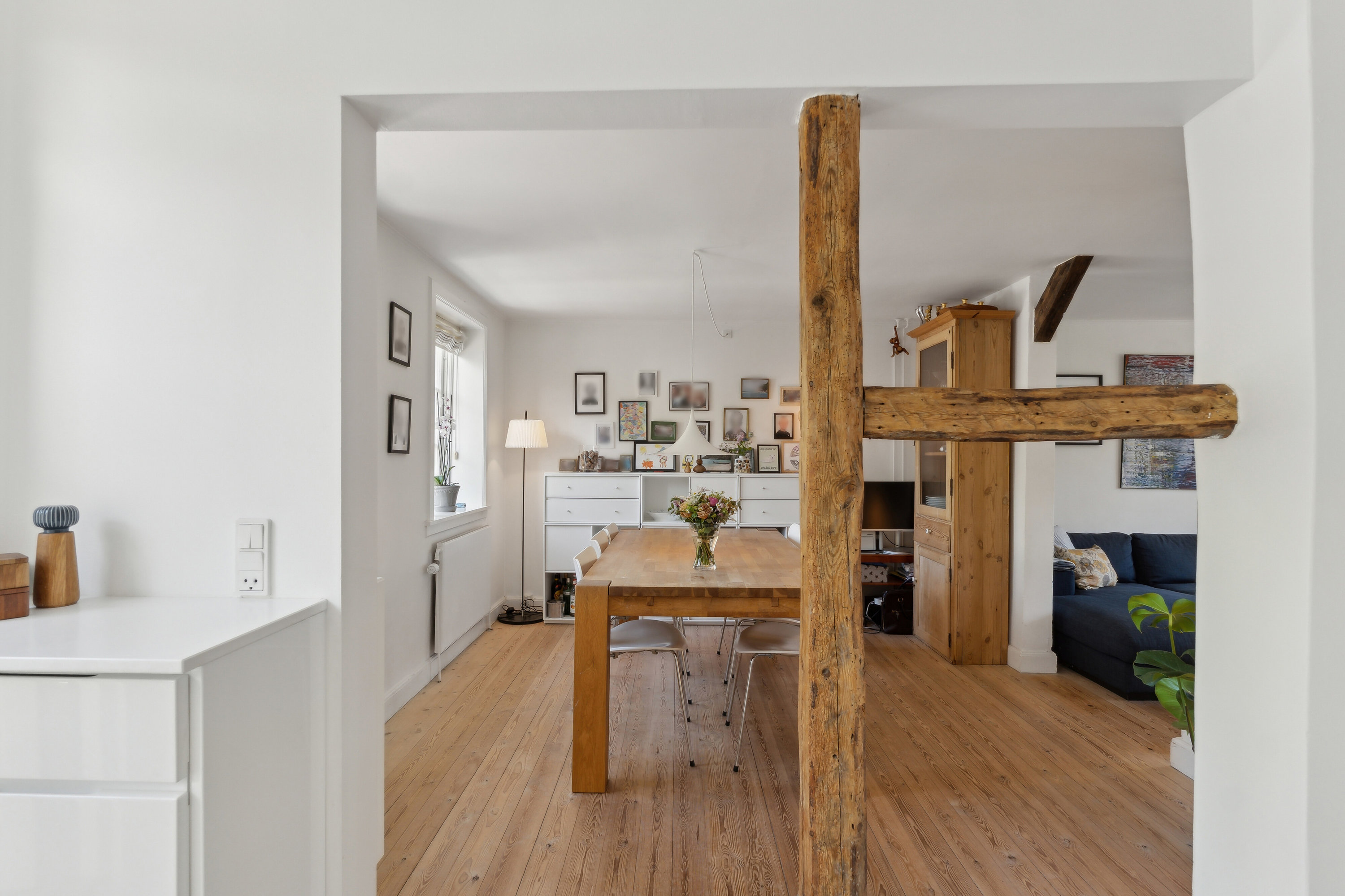 Fremhævet køkken billede i fuldskærmstilstand. Billede af Asylgade 13B, 2800 Kongens Lyngby