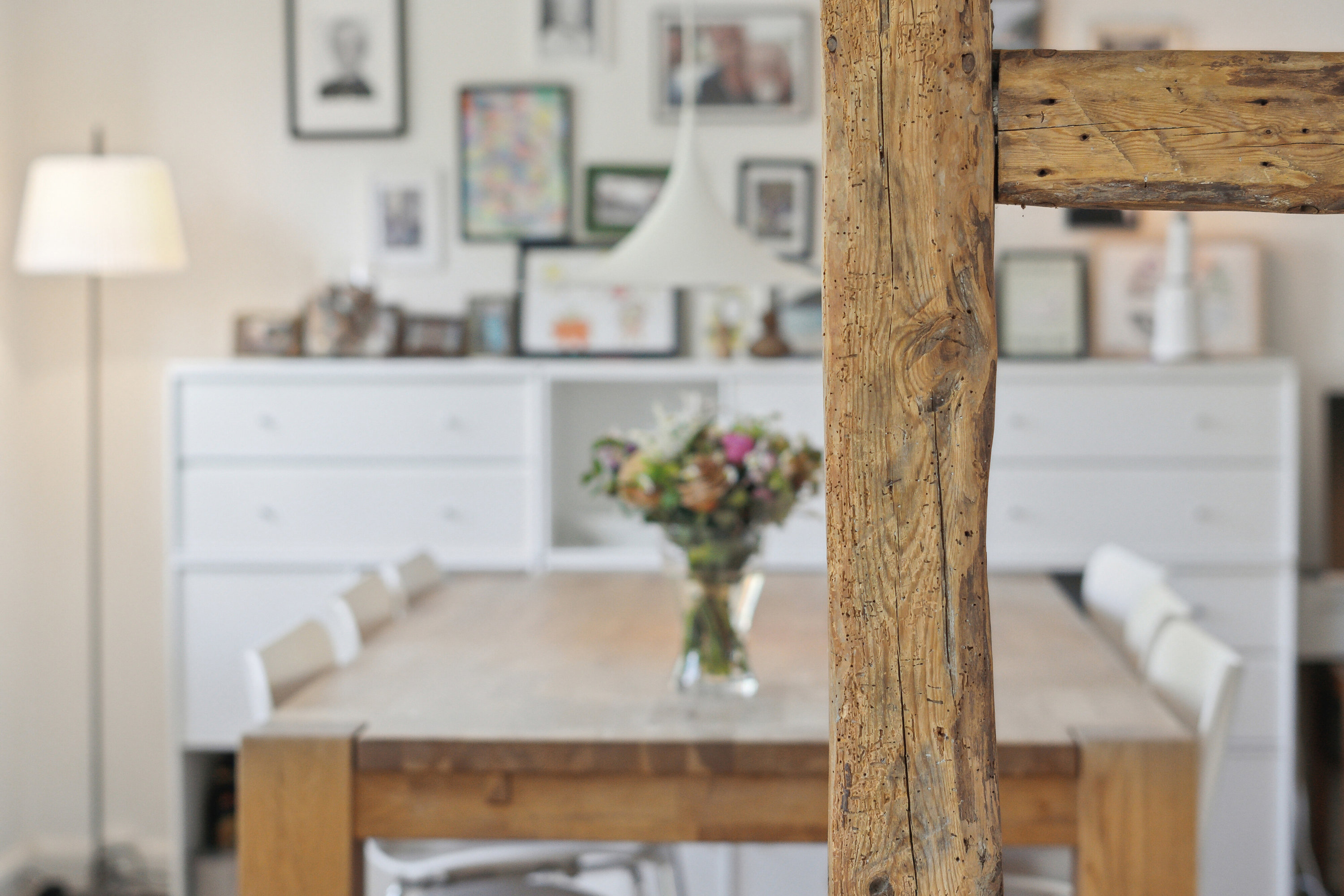 Fremhævet spisestue billede i fuldskærmstilstand. Billede af Asylgade 13B, 2800 Kongens Lyngby