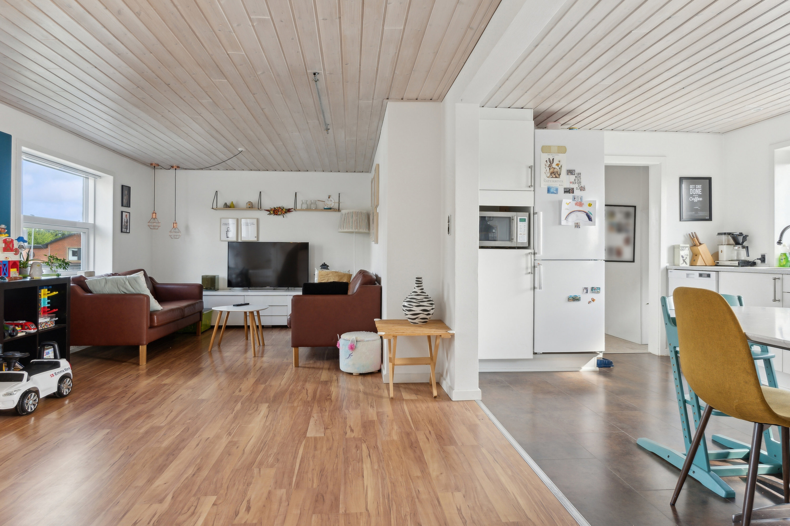 Fremhævet stue billede i fuldskærmstilstand. Billede af Skagensvej 160, 9800 Hjørring