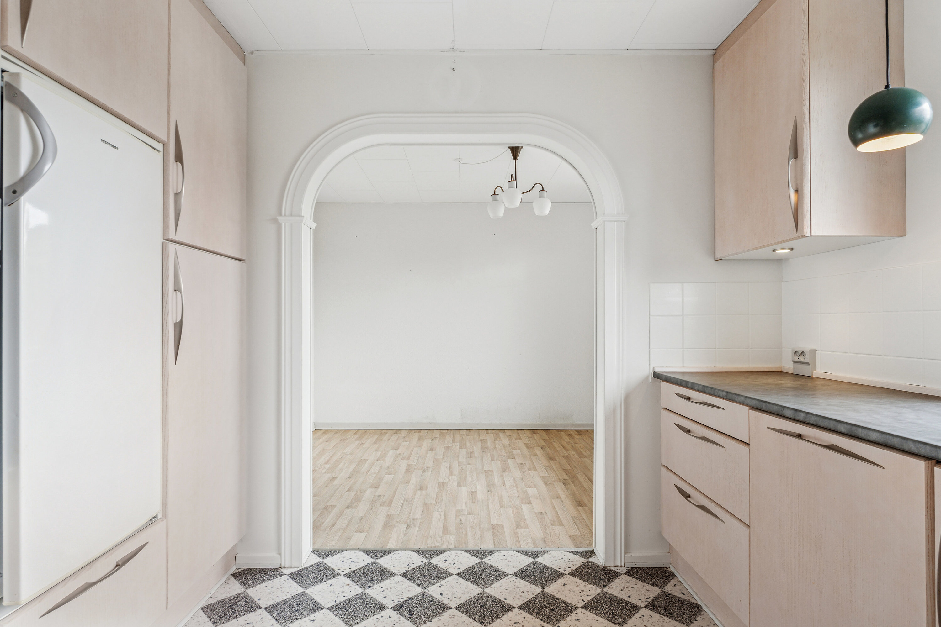 Fremhævet køkken billede i fuldskærmstilstand. Billede af Vinderslevvej 3, Vinderslev, 8620 Kjellerup