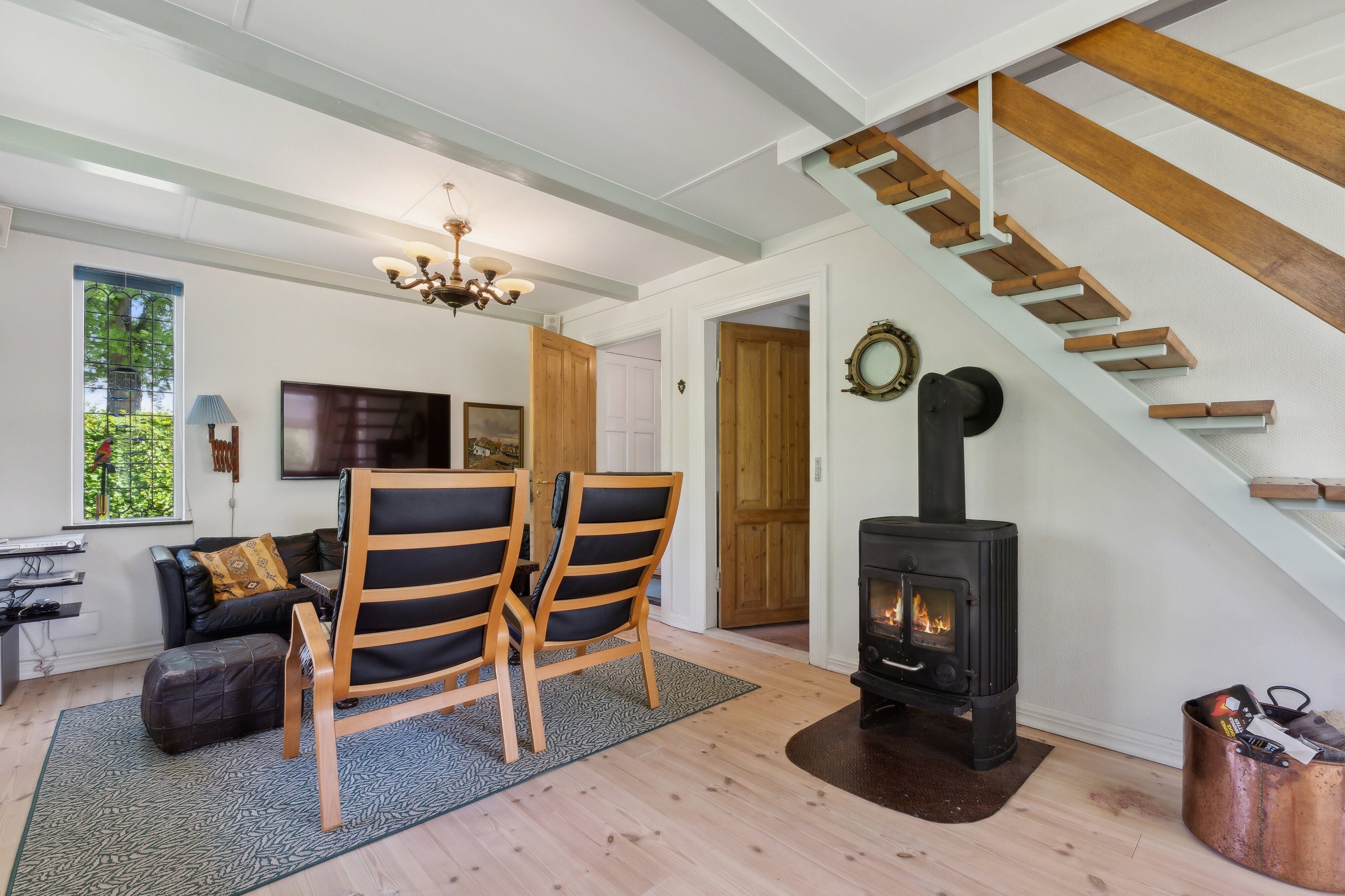 Fremhævet stue billede i fuldskærmstilstand. Billede af Bogøvej 67, 5450 Otterup