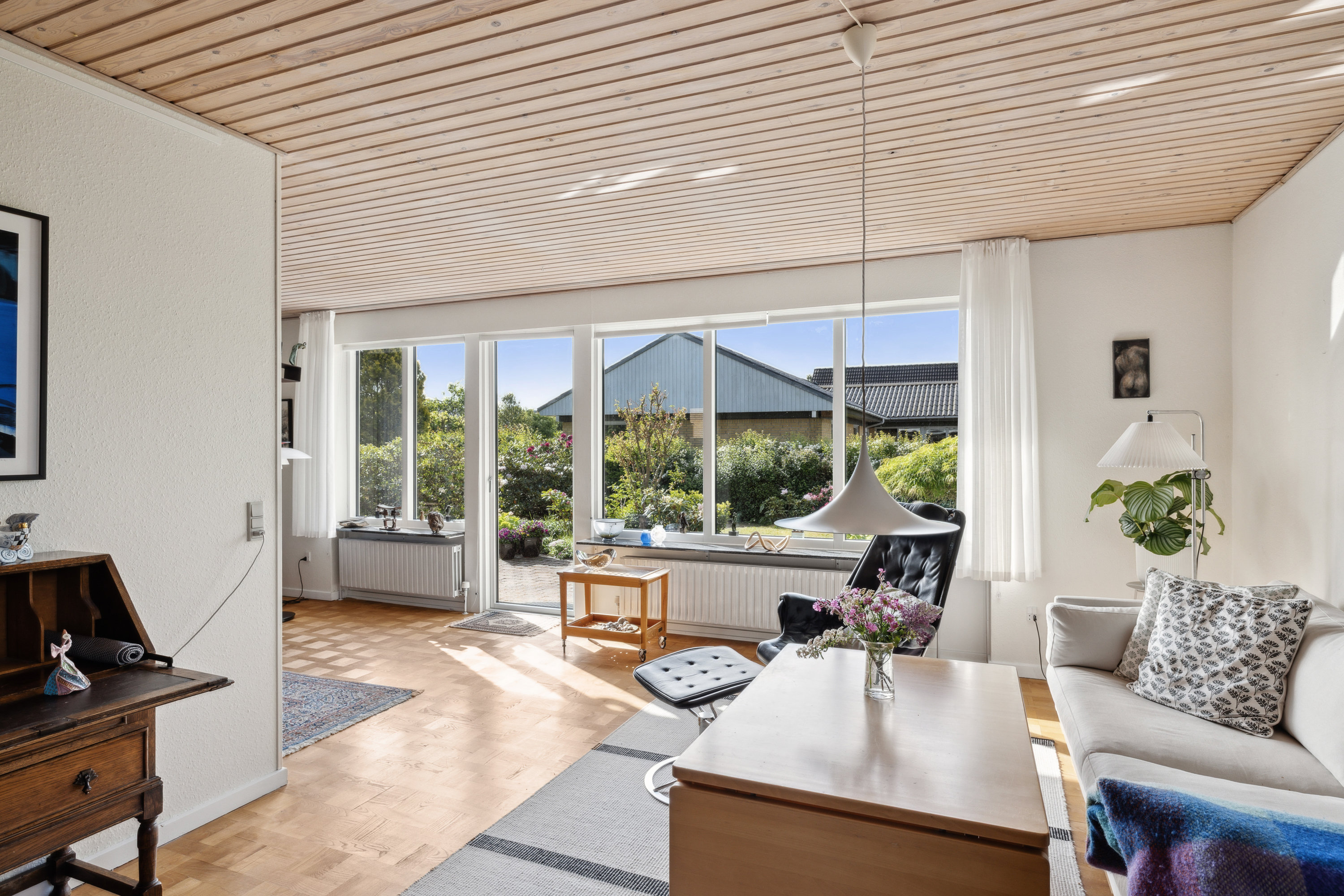 Miniaturebillede 2: stue. Billede af Risvænget 10, Frederiks, 7470 Karup J