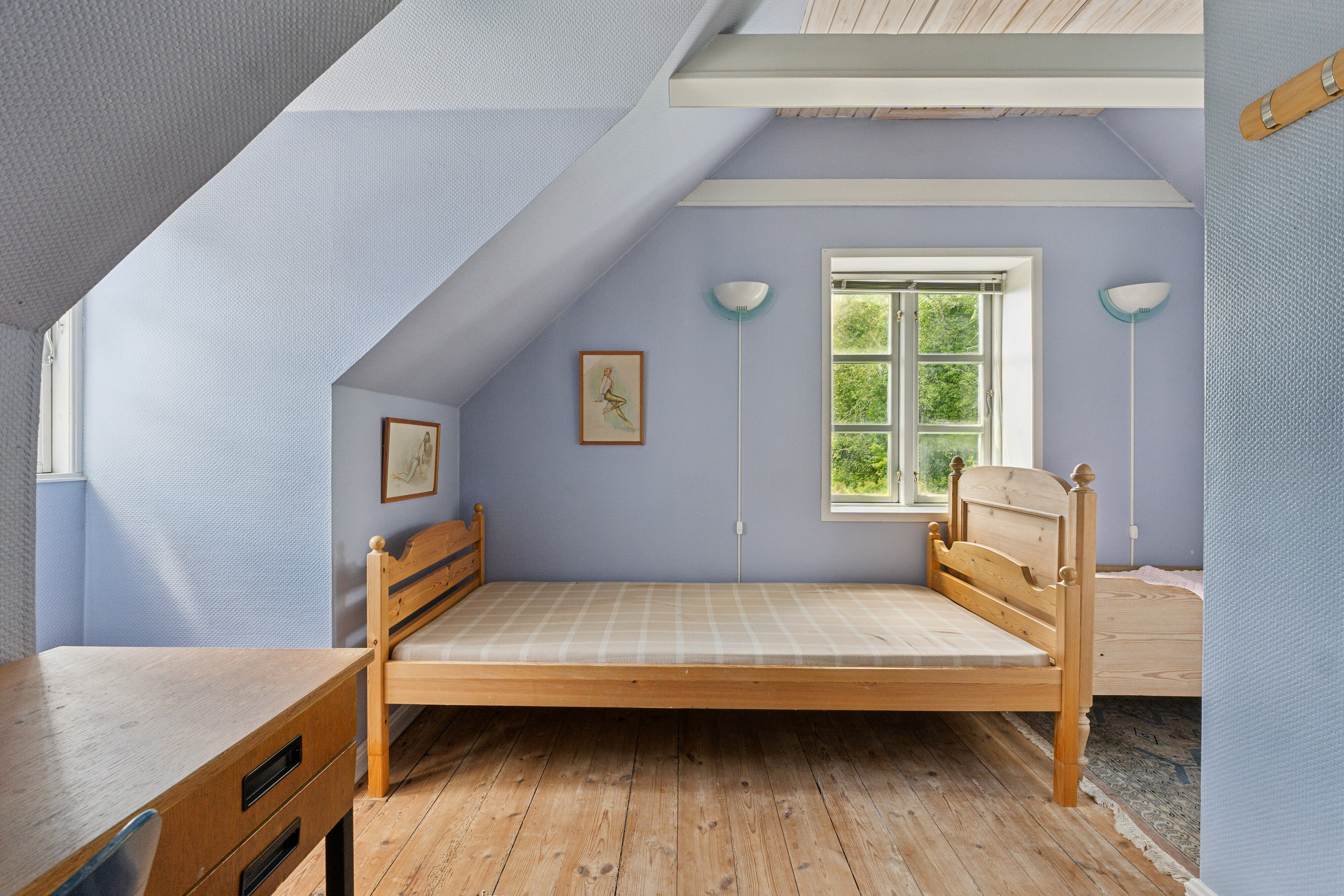 Fremhævet soveværelse billede i fuldskærmstilstand. Billede af Bogøvej 67, 5450 Otterup