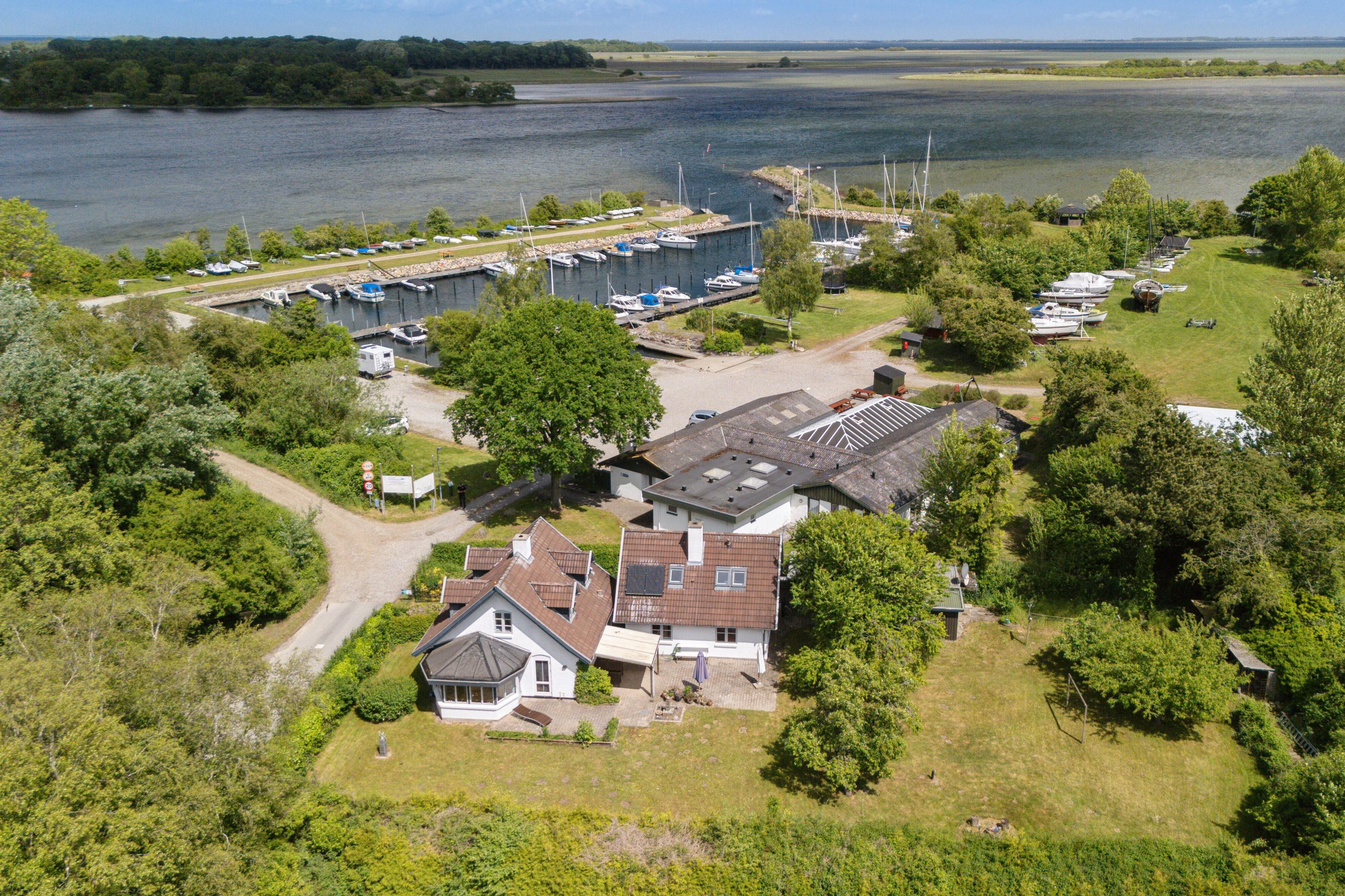 Fremhævet luftfoto billede i fuldskærmstilstand. Billede af Bogøvej 67, 5450 Otterup