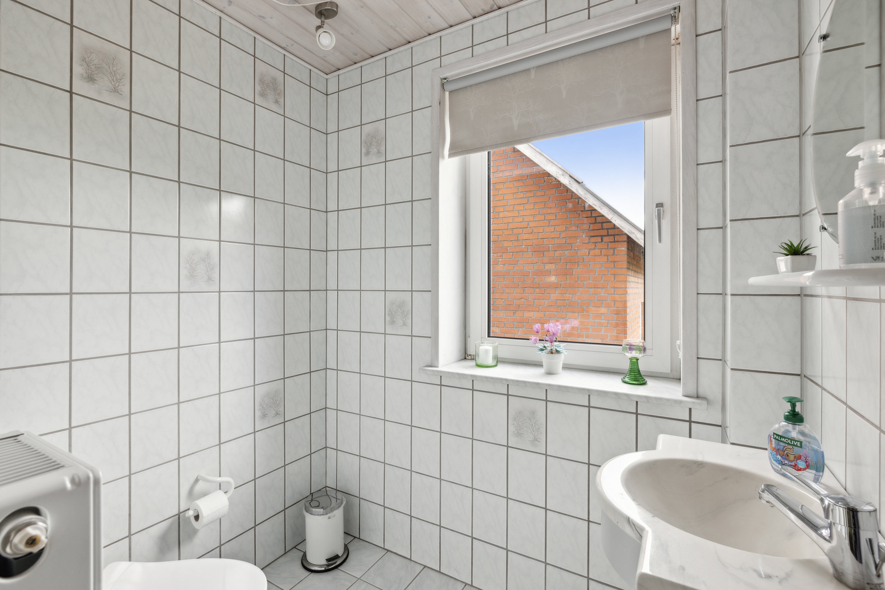 Fremhævet badeværelse billede i fuldskærmstilstand. Billede af Tjele Møllevej 9, Vammen, 8830 Tjele