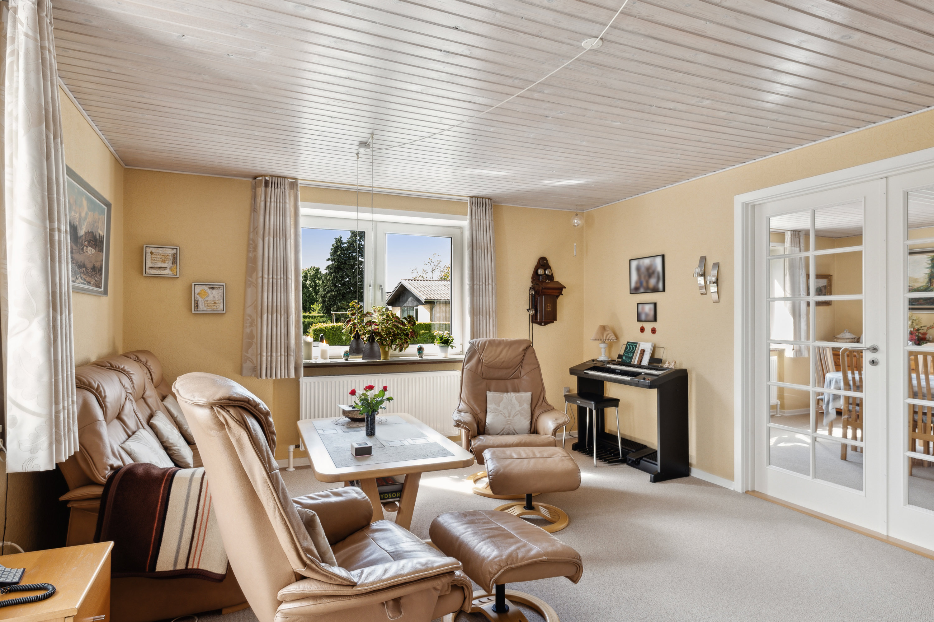 Fremhævet stue billede i fuldskærmstilstand. Billede af Tjele Møllevej 9, Vammen, 8830 Tjele