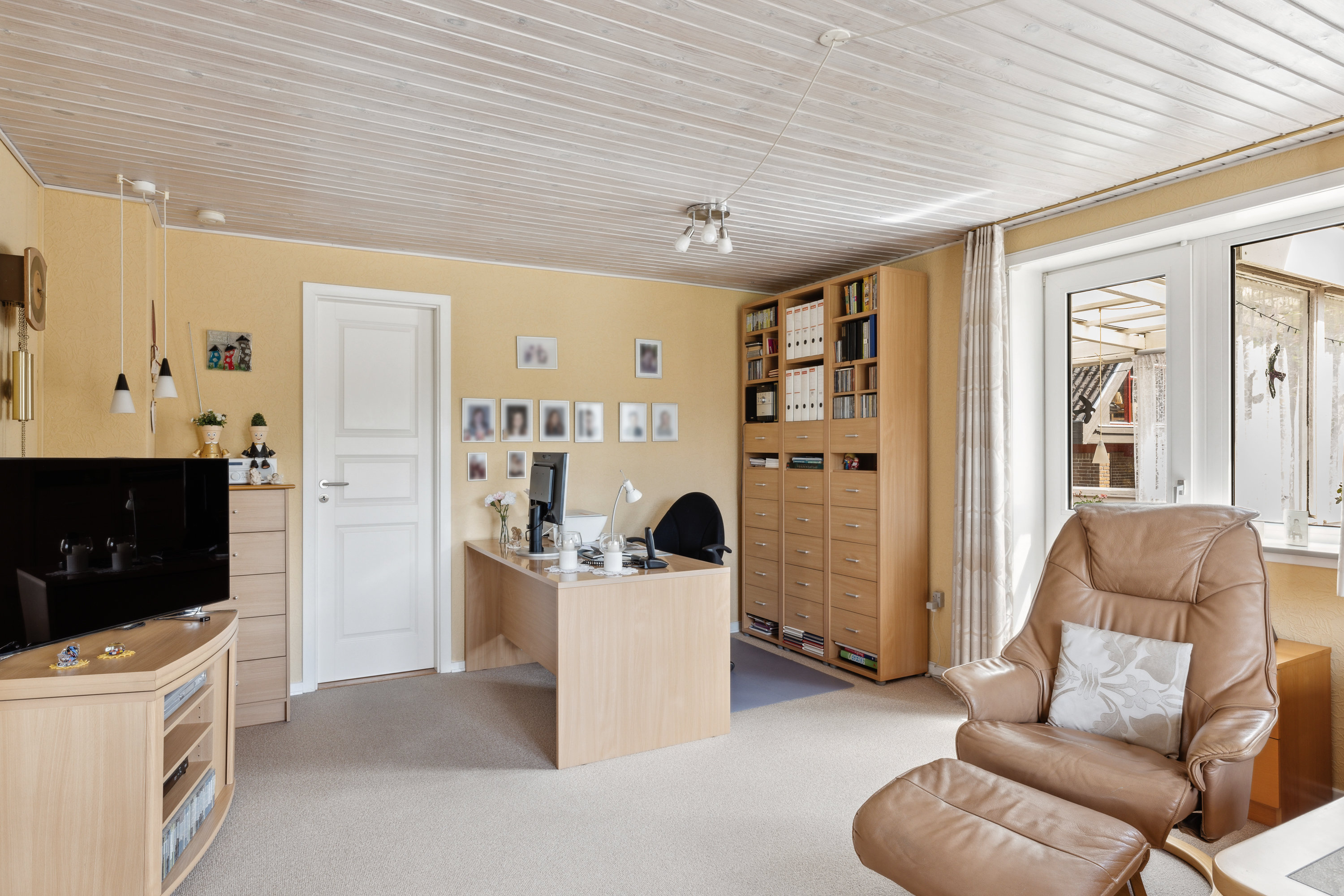 Fremhævet stue billede i fuldskærmstilstand. Billede af Tjele Møllevej 9, Vammen, 8830 Tjele