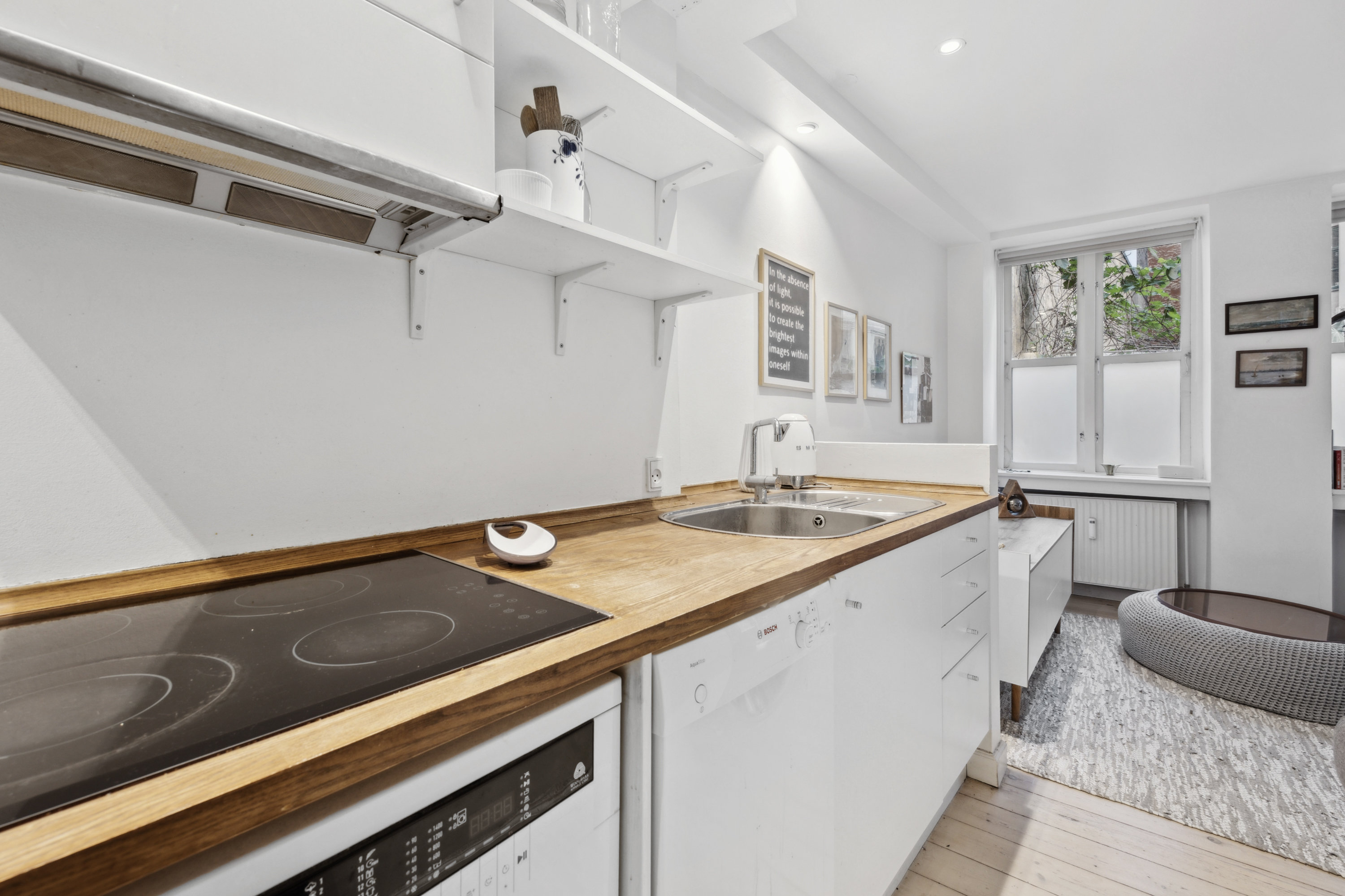 Fremhævet køkken billede i fuldskærmstilstand. Billede af Hyskenstræde 9A, st.., 1207 København K