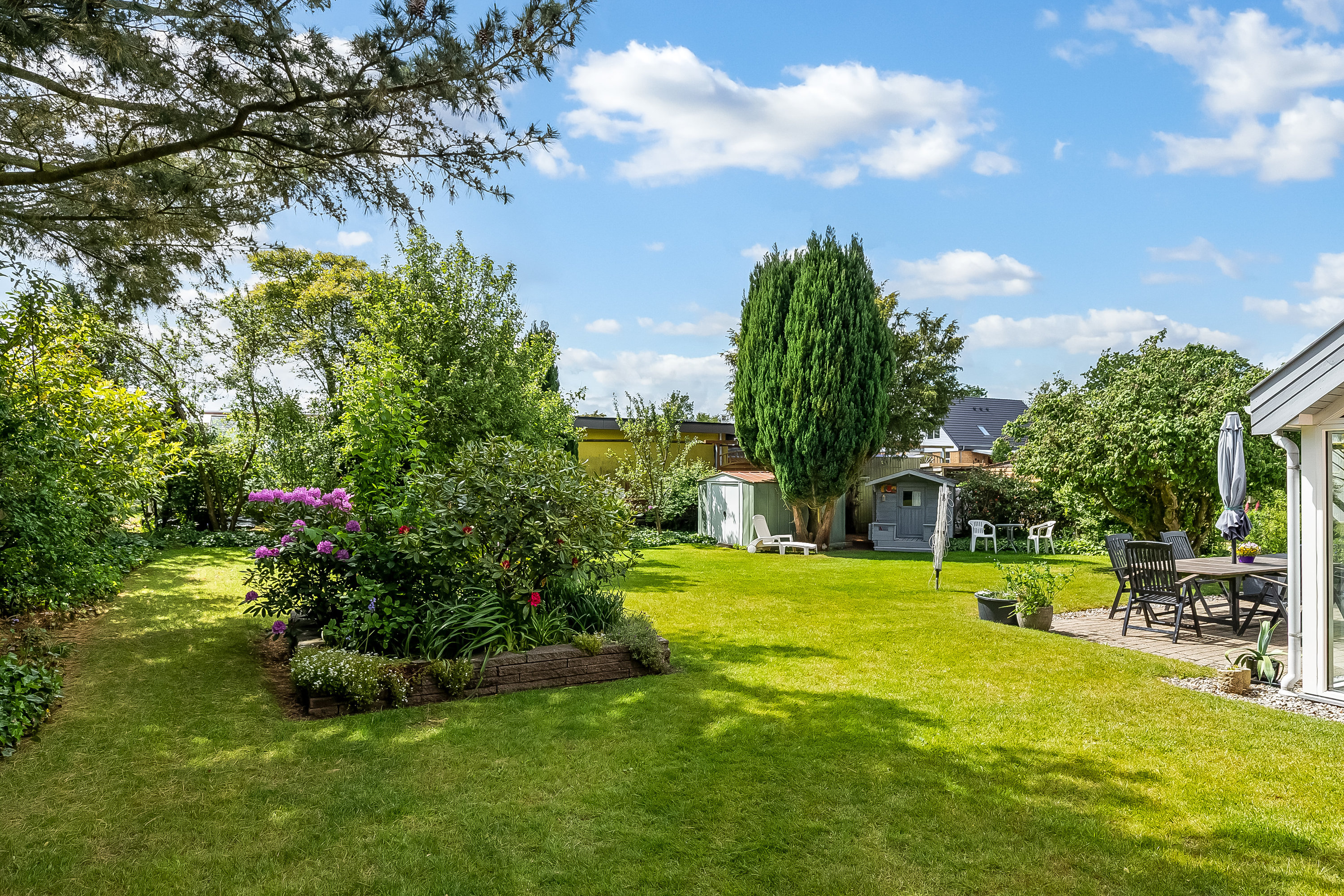 Fremhævet have billede i fuldskærmstilstand. Billede af Damhusvej 3, Bramdrupdam, 6000 Kolding