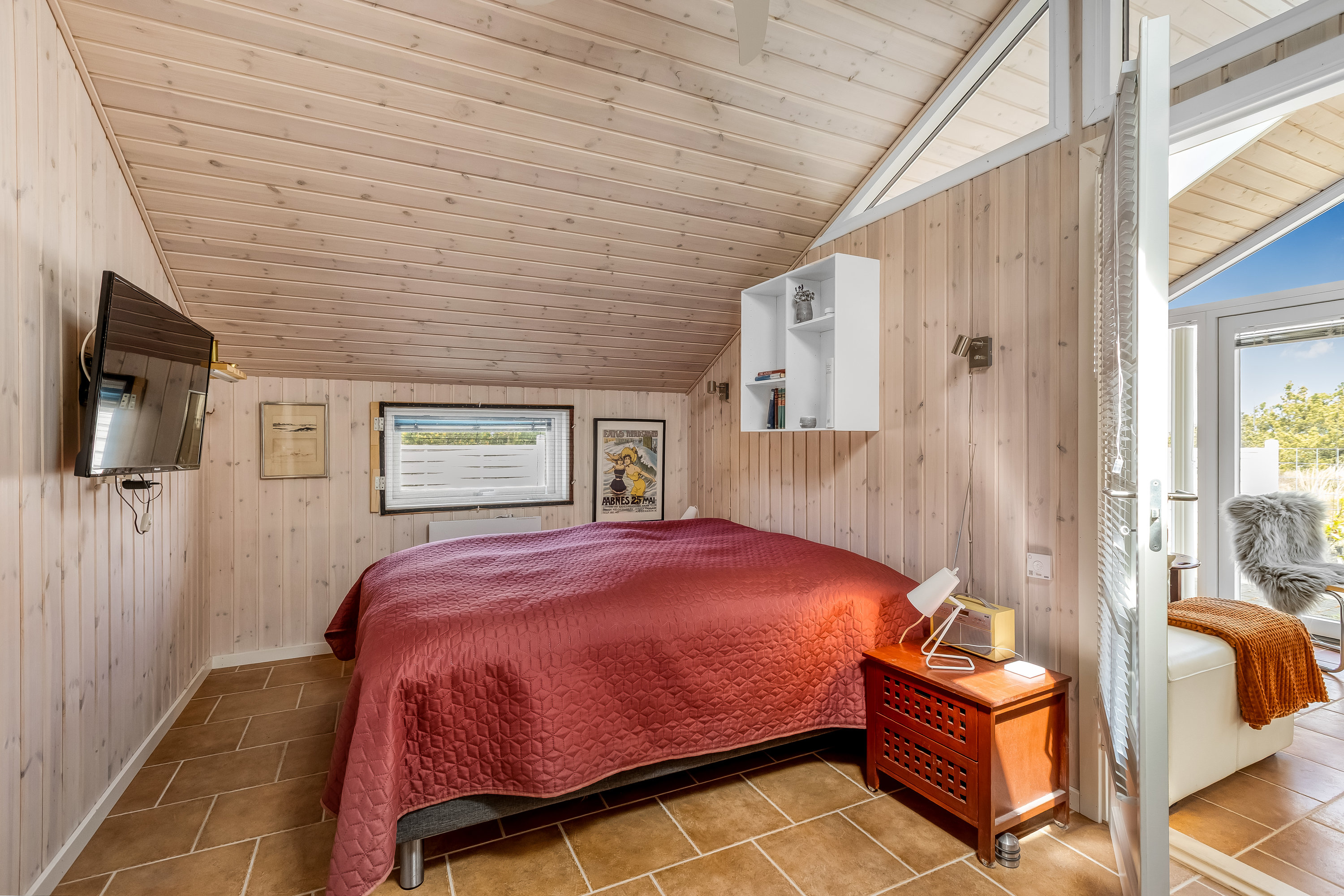 Fremhævet soveværelse billede i fuldskærmstilstand. Billede af Hedemarken 37, 6720 Fanø