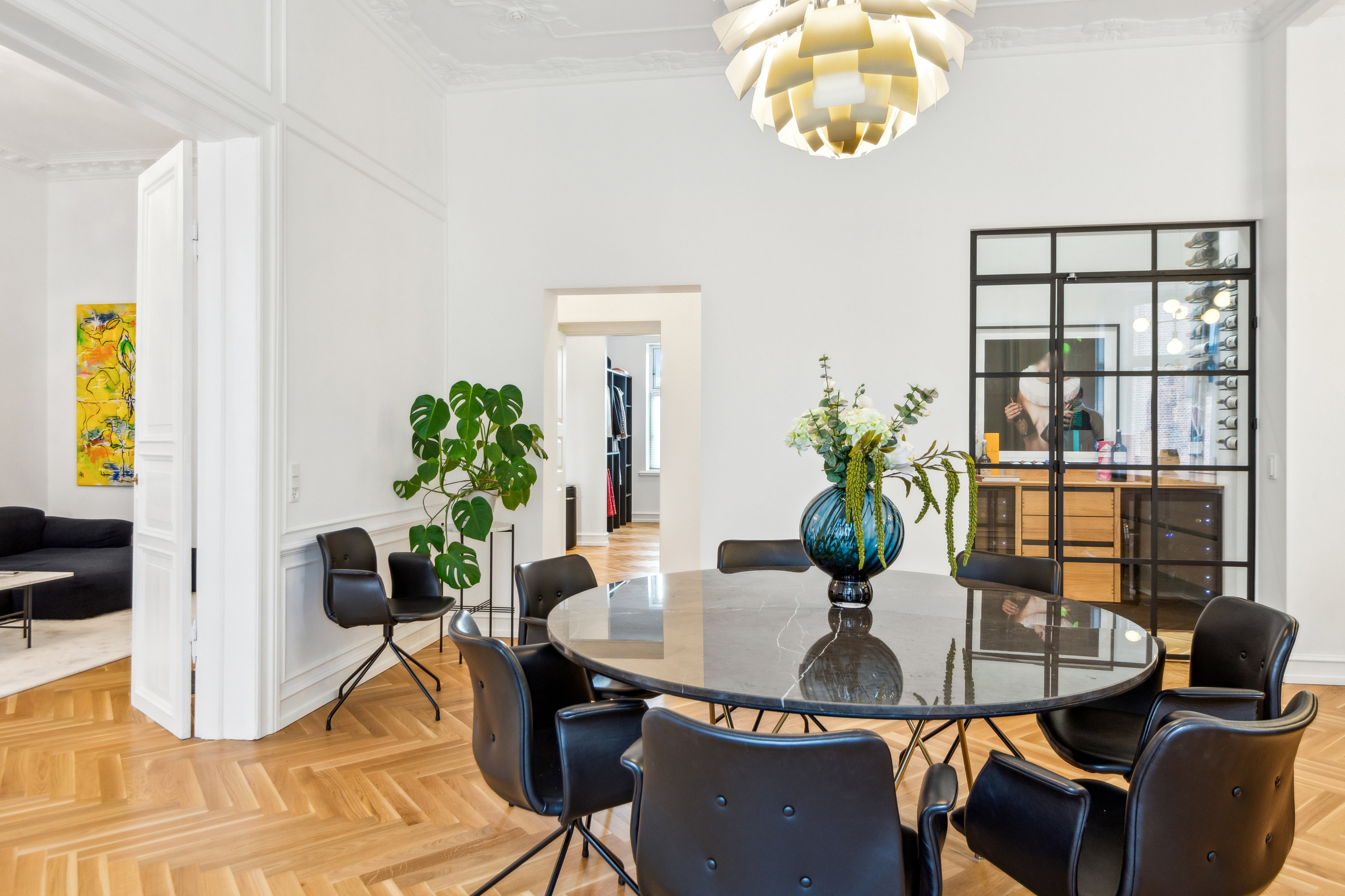 Fremhævet stue billede i fuldskærmstilstand. Billede af Østerbro 14, 1. tv., 9000 Aalborg