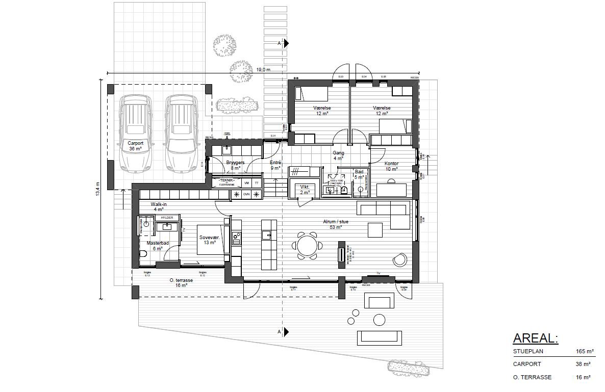 Fremhævet  billede i fuldskærmstilstand. Billede af Arnbjerg Høje 16, 8800 Viborg