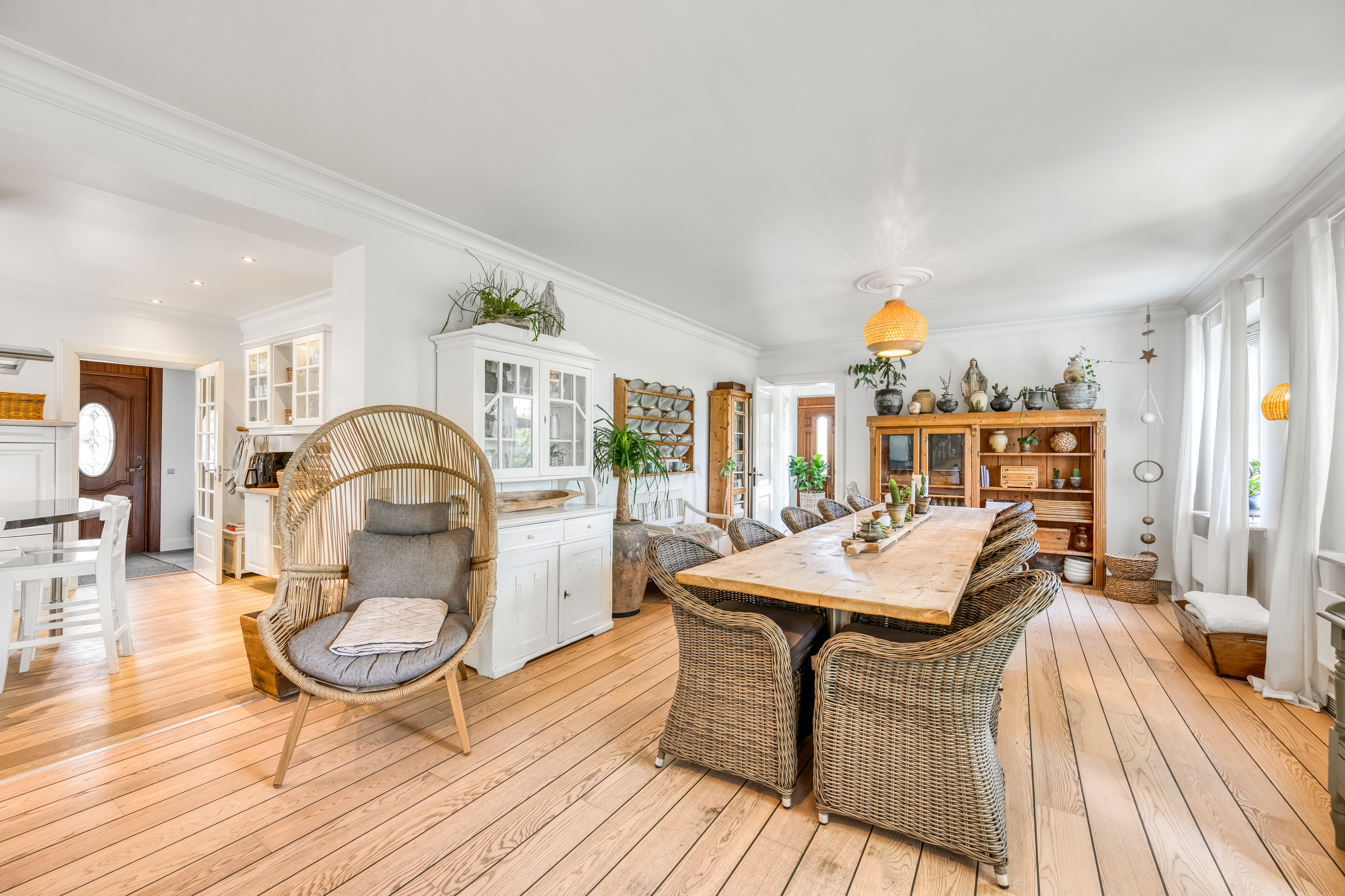 Fremhævet stue billede i fuldskærmstilstand. Billede af Vestergade 46, Borris, 6900 Skjern